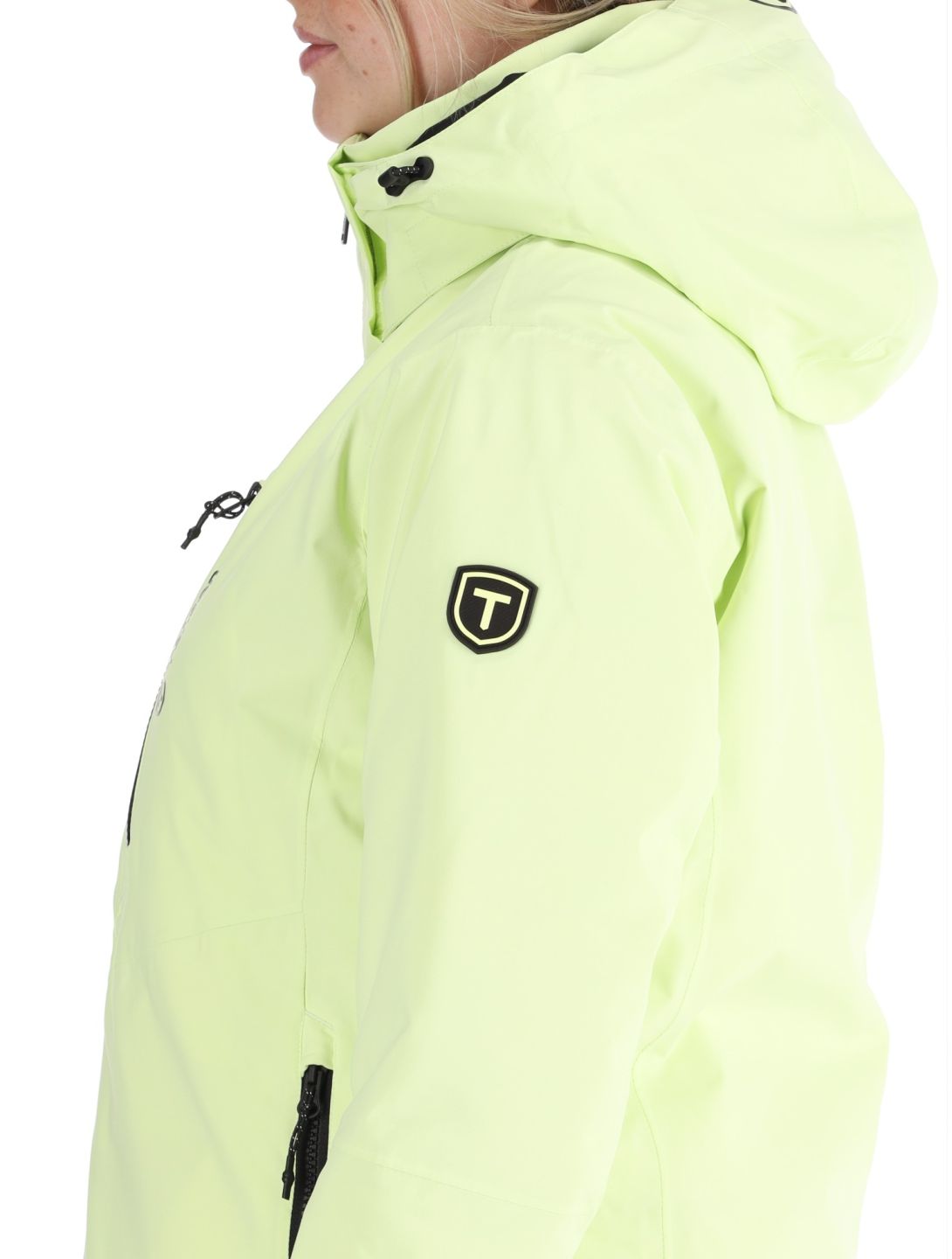 Tenson, Moa Ski chaqueta de esquí mujeres Light Green verde 