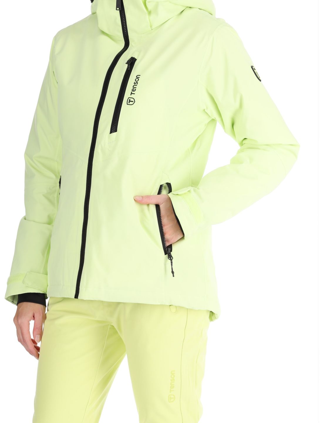 Tenson, Moa Ski chaqueta de esquí mujeres Light Green verde 