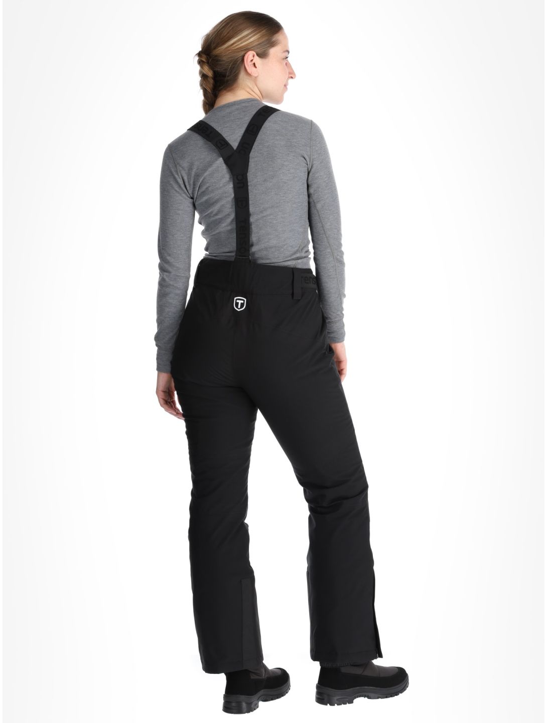 Tenson, Moa Ski pantalones de esquí mujeres Black negro 