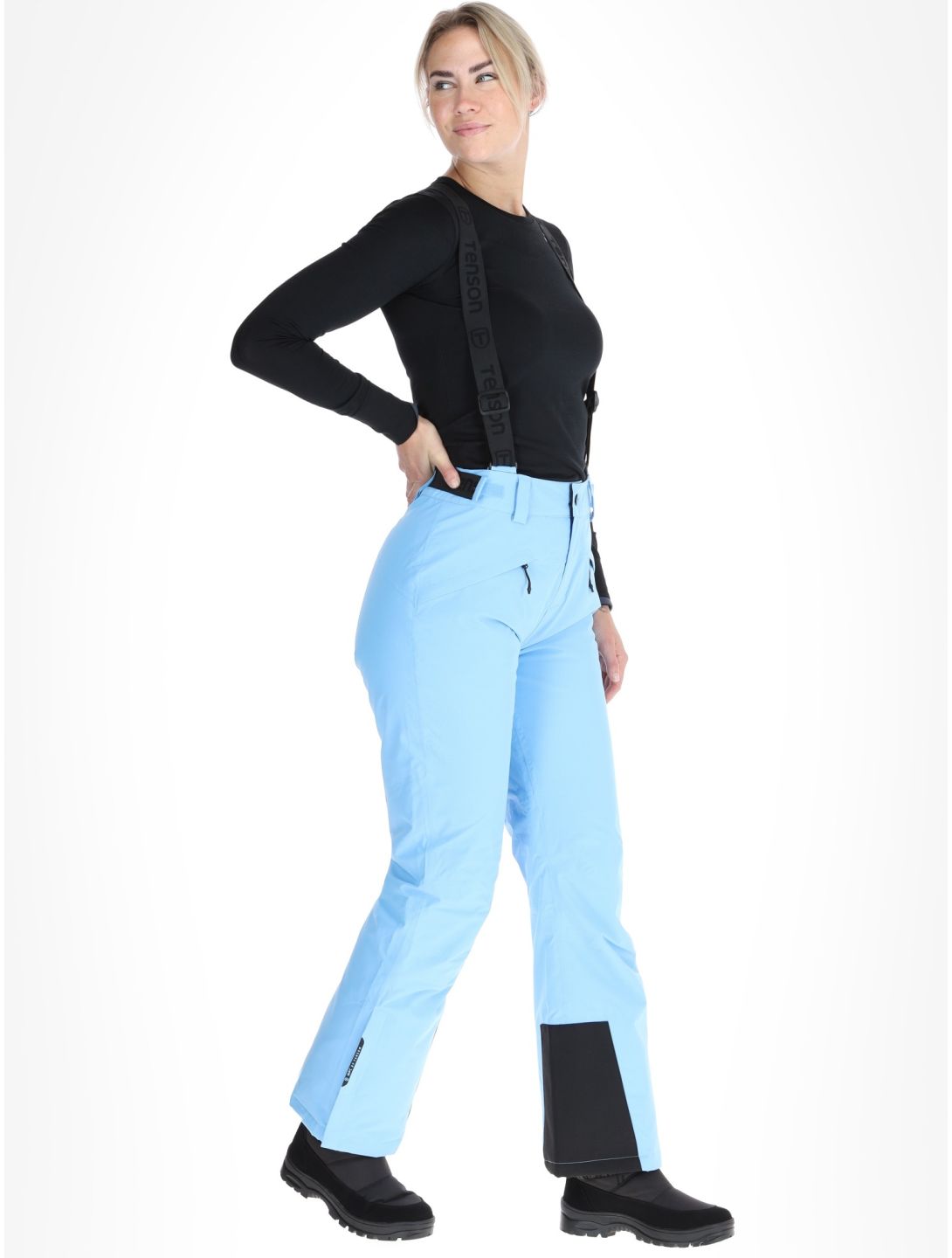 Tenson, Moa Ski pantalones de esquí mujeres Light Blue azul 