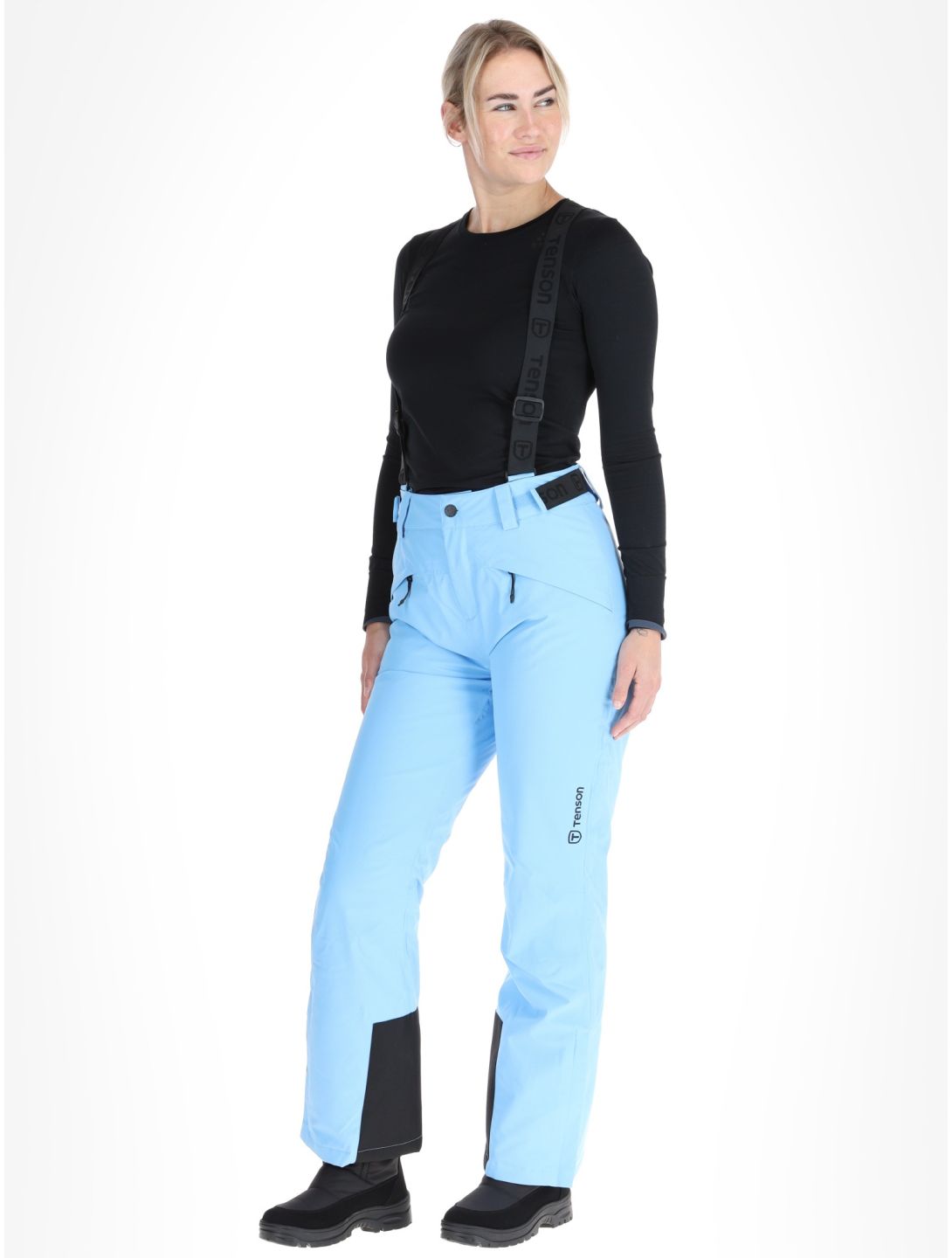 Tenson, Moa Ski pantalones de esquí mujeres Light Blue azul 