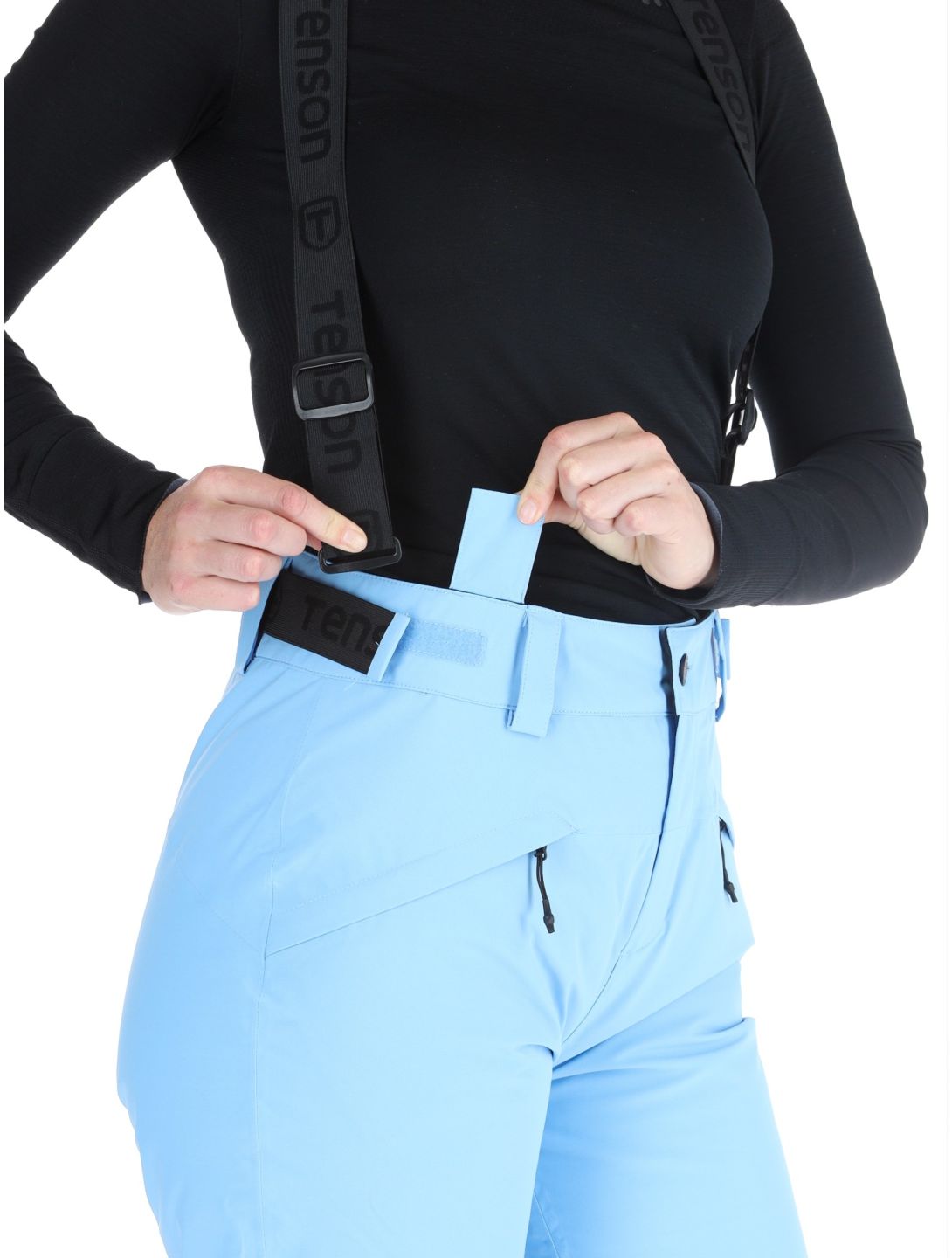 Tenson, Moa Ski pantalones de esquí mujeres Light Blue azul 