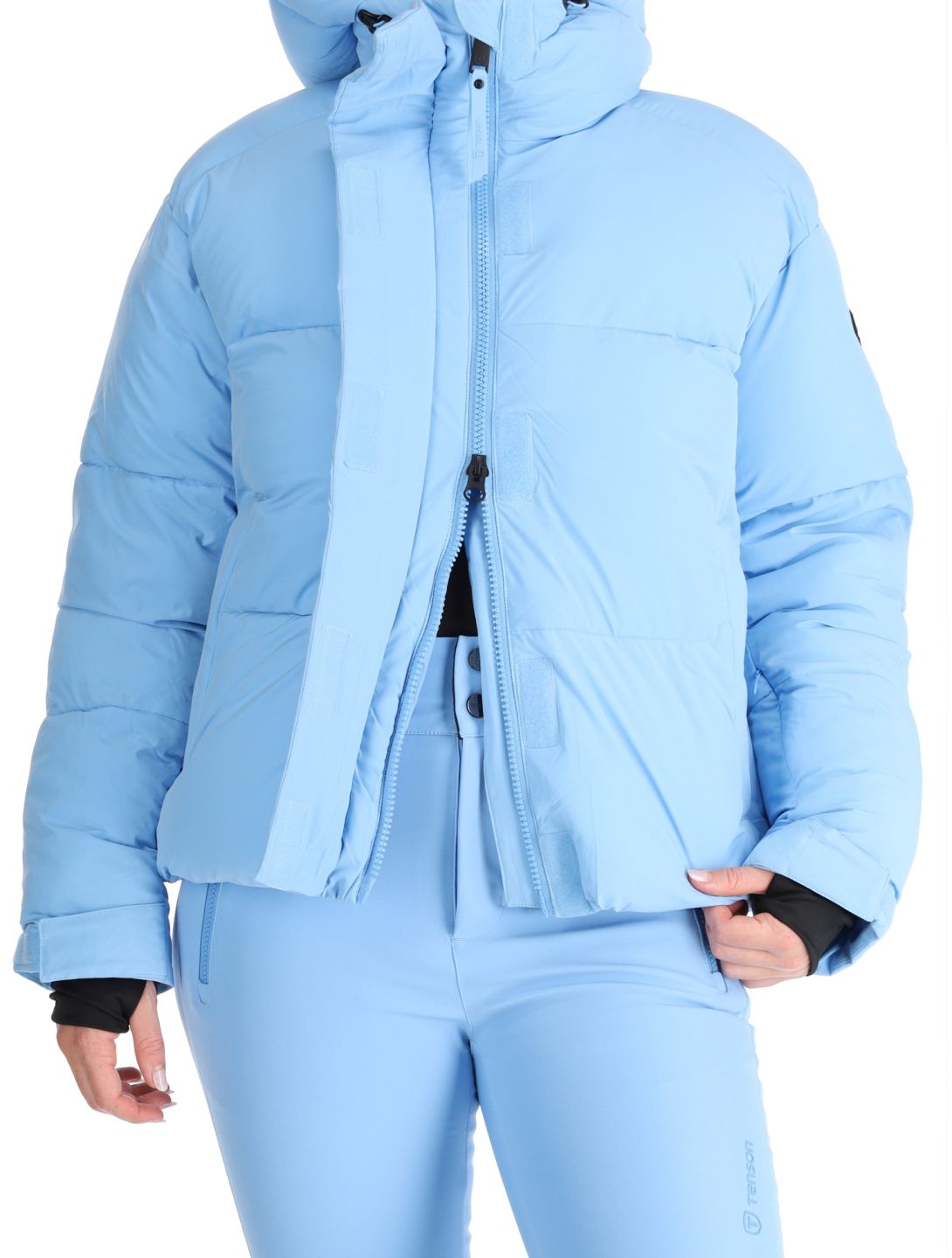 Tenson, Moon chaqueta de esquí mujeres Light Blue azul 