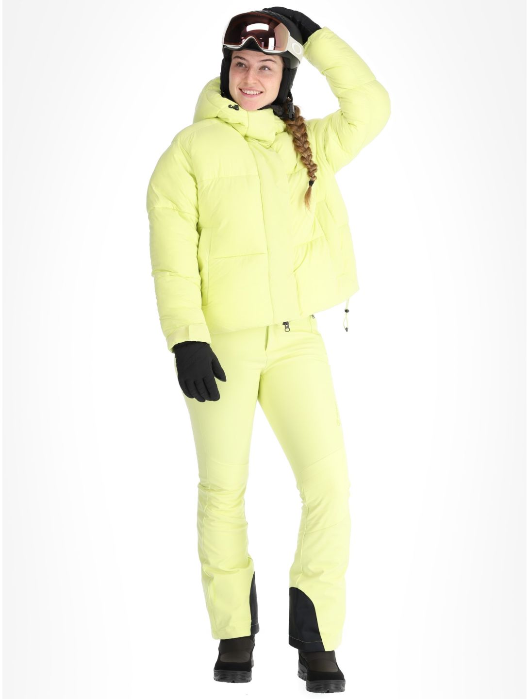 Tenson, Moon chaqueta de esquí mujeres Light Gellow amarillo 