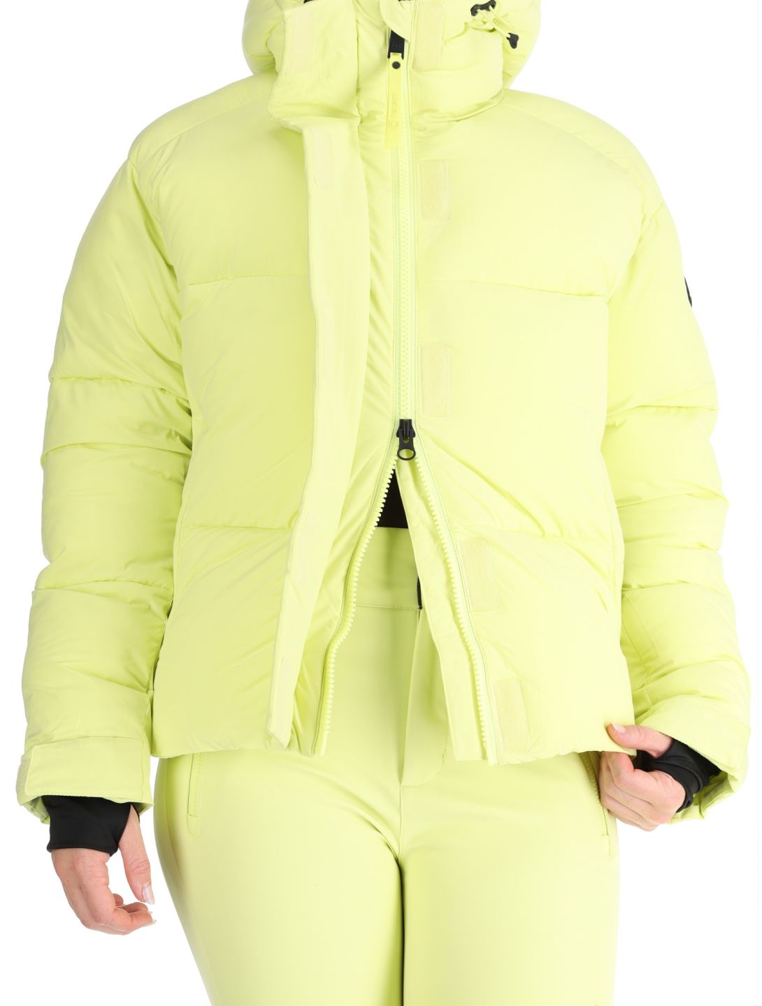 Tenson, Moon chaqueta de esquí mujeres Light Gellow amarillo 