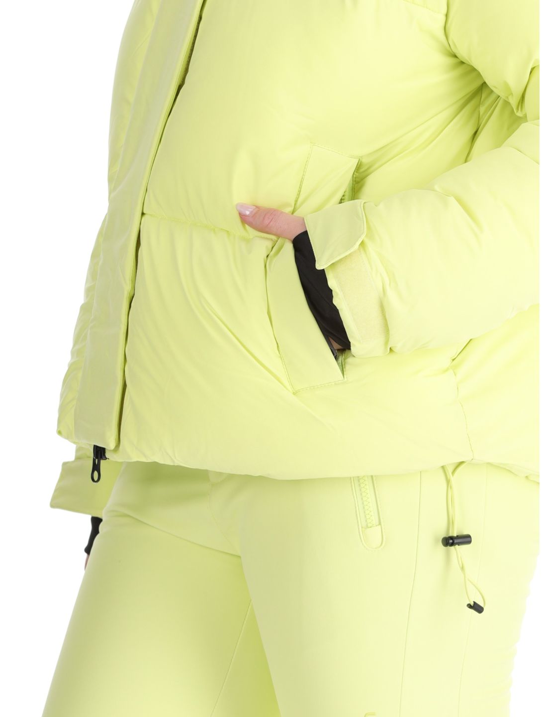 Tenson, Moon chaqueta de esquí mujeres Light Gellow amarillo 