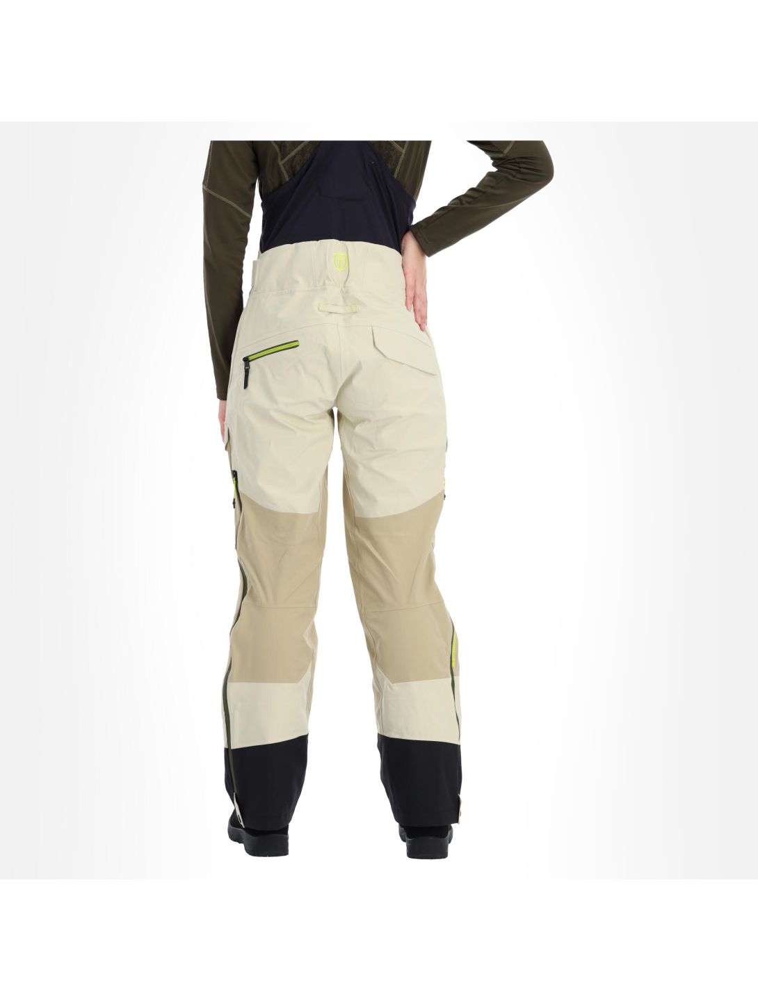 Tenson, Platina Pro pantalones de esquí hardshell  mujeres beige