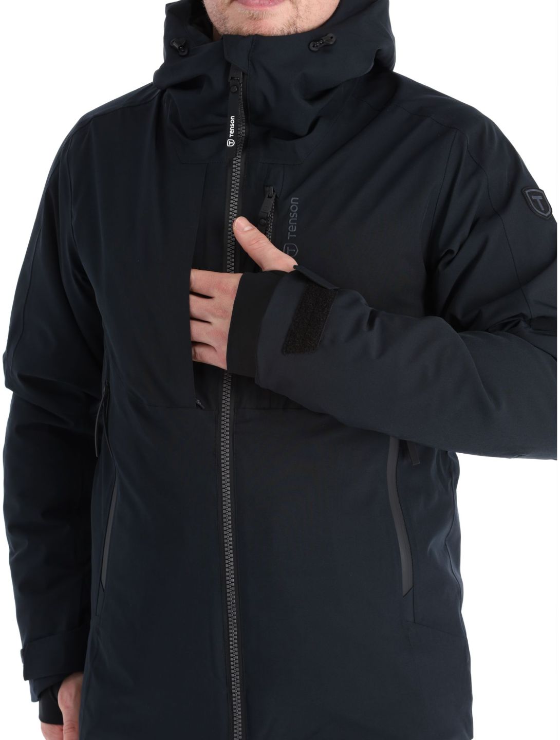 Tenson, Prime Pro chaqueta de esquí hombres Black negro 