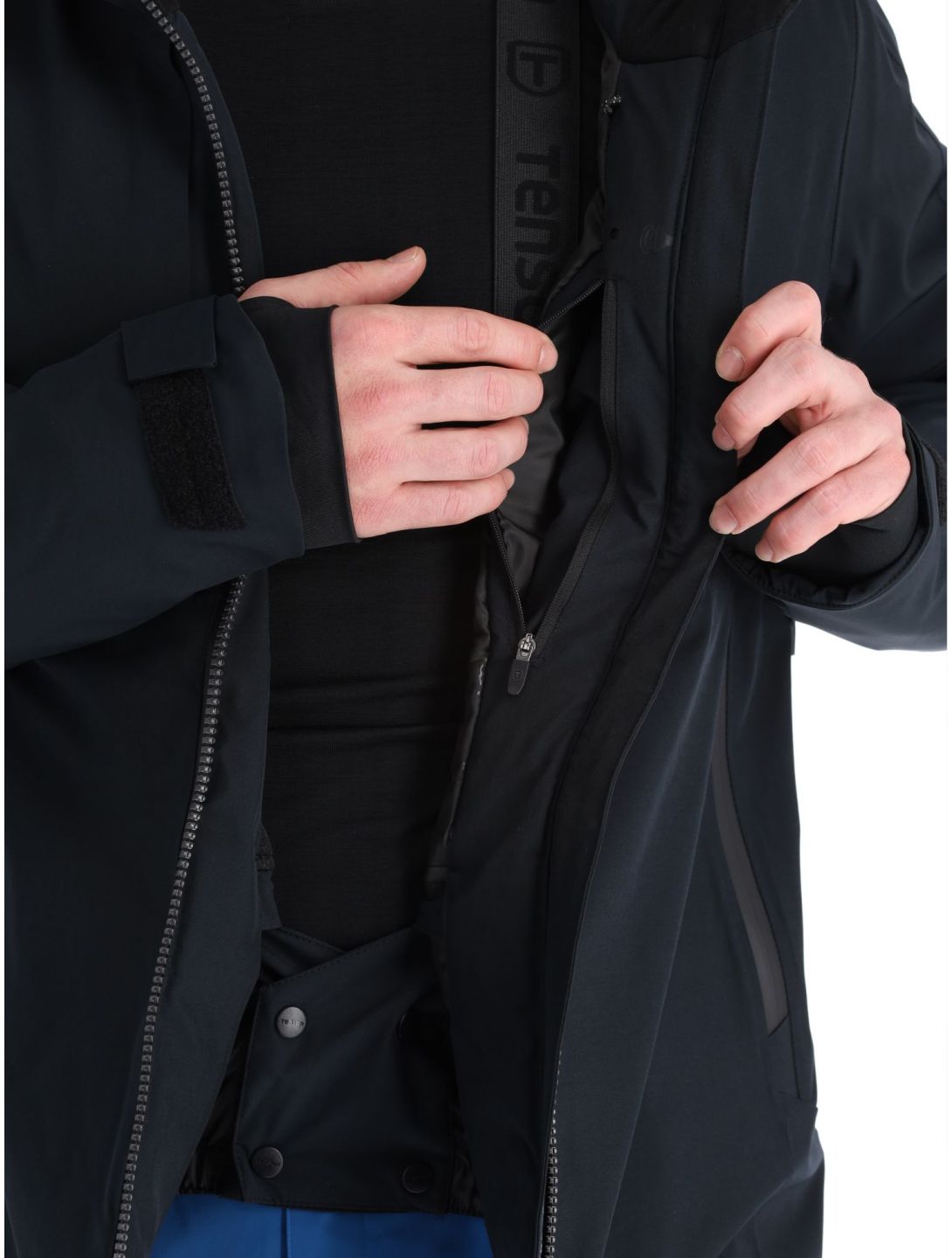 Tenson, Prime Pro chaqueta de esquí hombres Black negro 