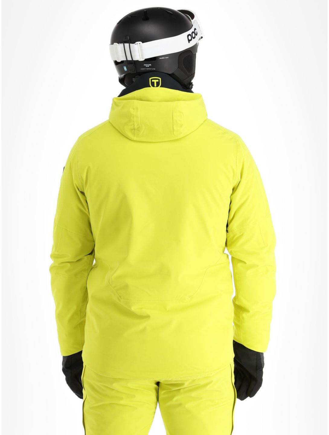 Tenson, Prime chaqueta de esquí hombres Cyber Lime amarillo 