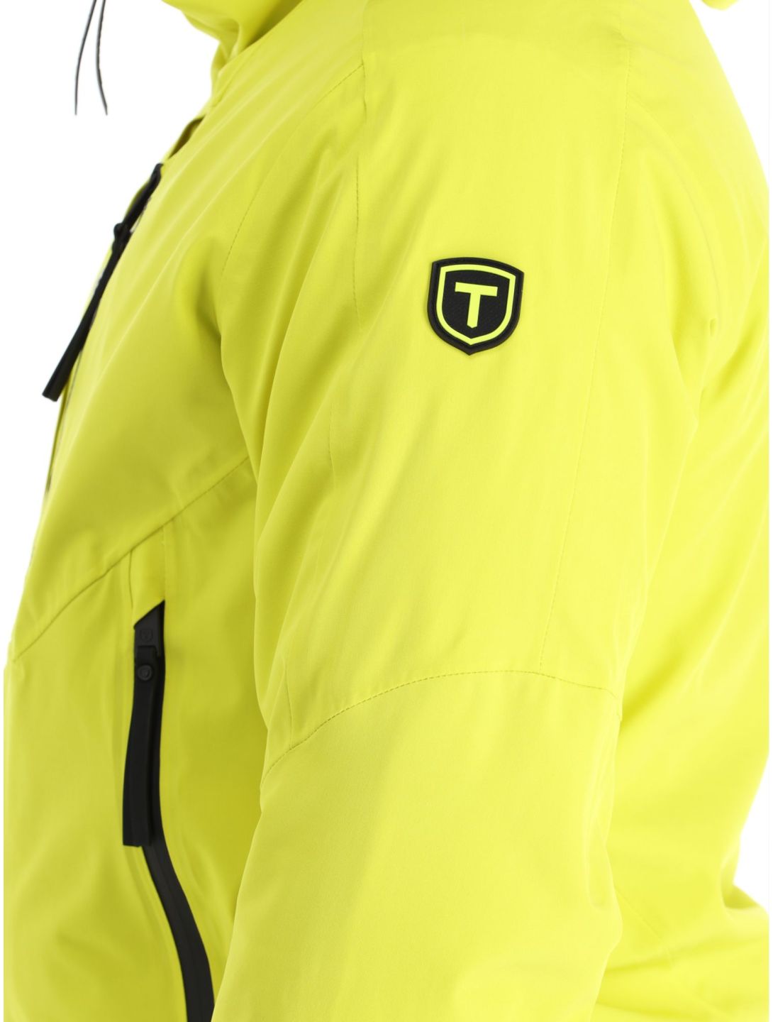 Tenson, Prime chaqueta de esquí hombres Cyber Lime amarillo 