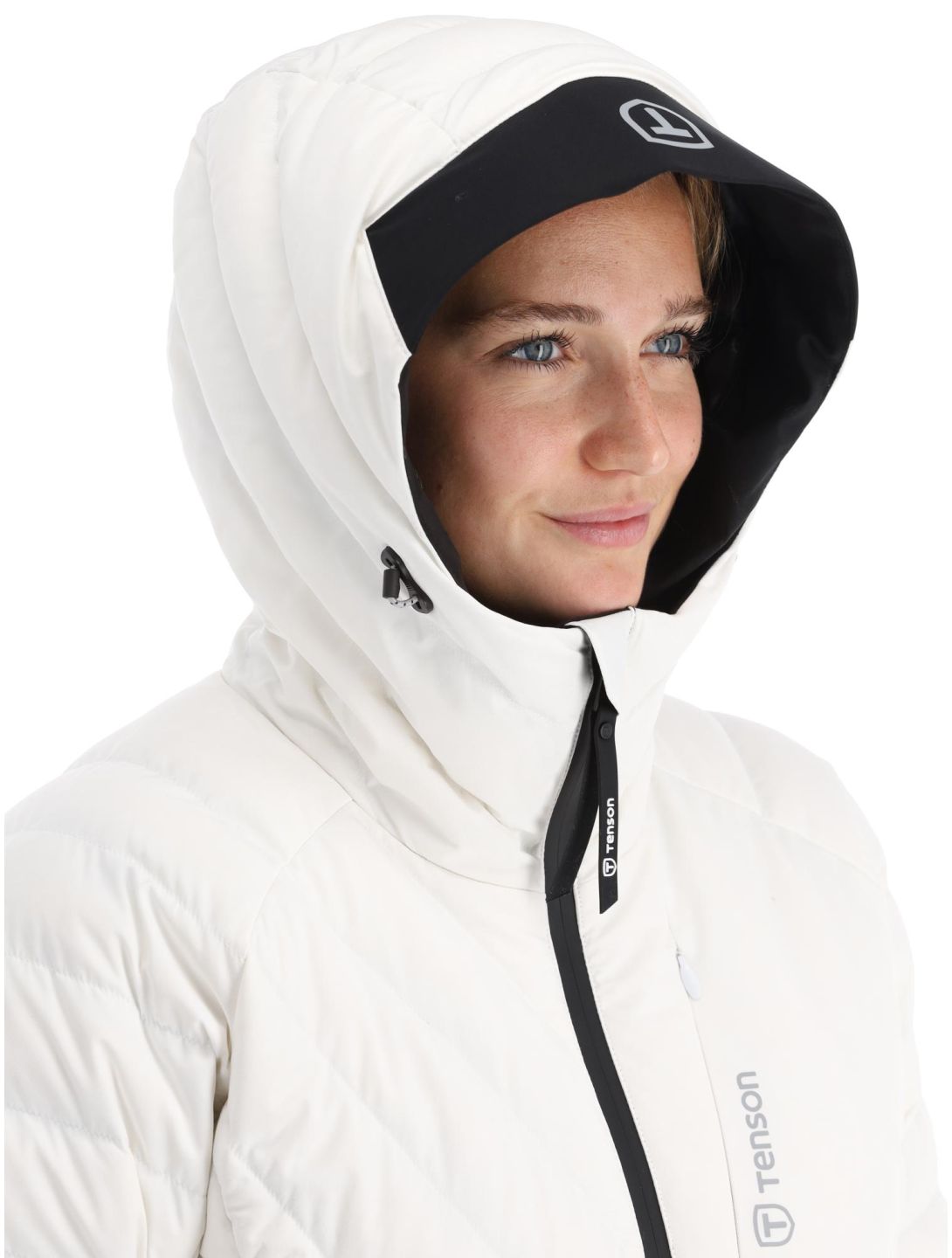 Tenson, Prime chaqueta de esquí mujeres Bright White blanco 