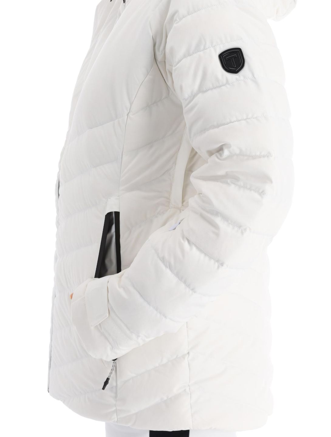 Tenson, Prime chaqueta de esquí mujeres Bright White blanco 