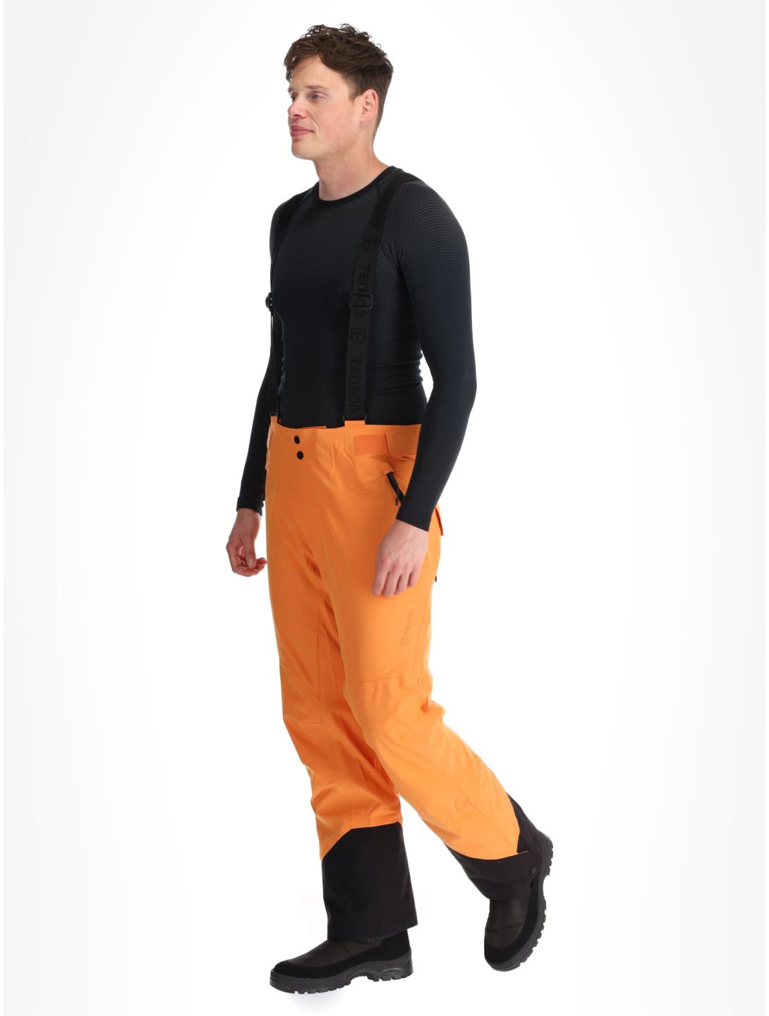 Tenson, Prime Pro pantalones de esquí hombres Dark Orange naranja 