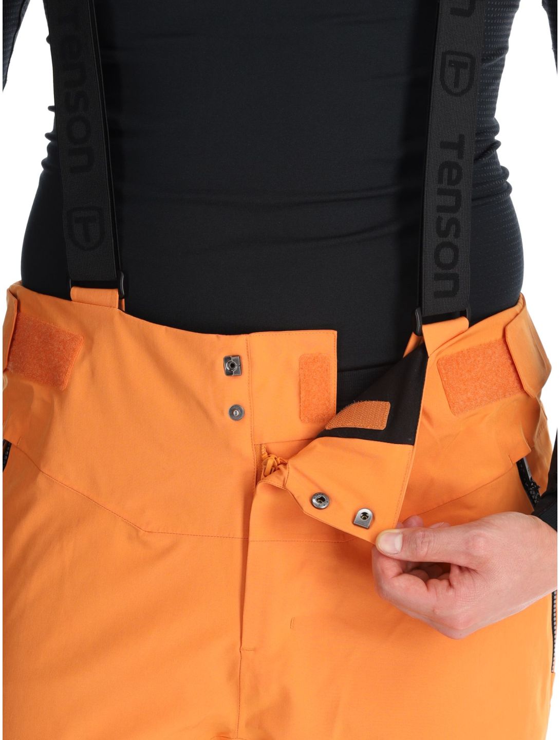 Tenson, Prime Pro pantalones de esquí hombres Dark Orange naranja 