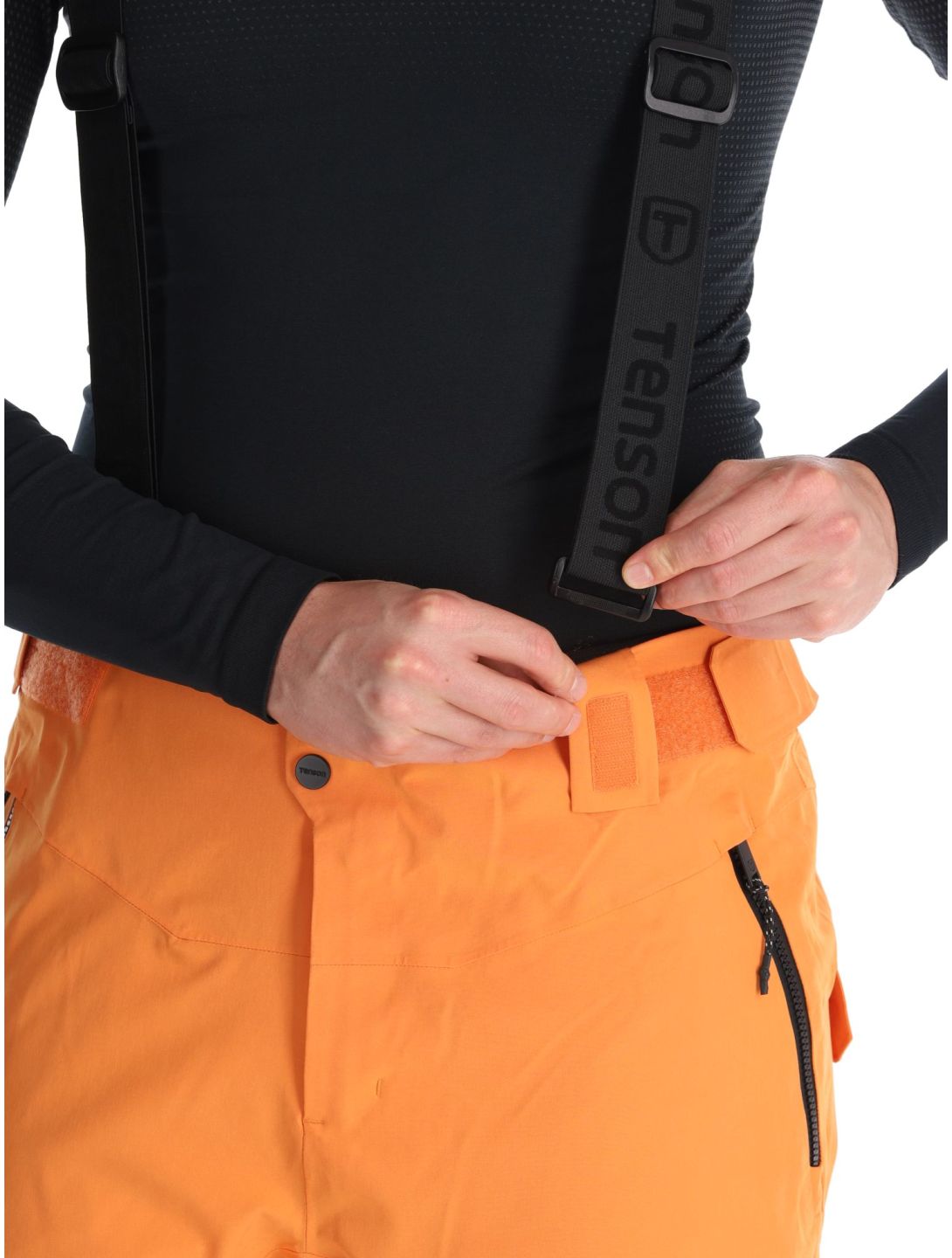 Tenson, Prime Pro pantalones de esquí hombres Dark Orange naranja 