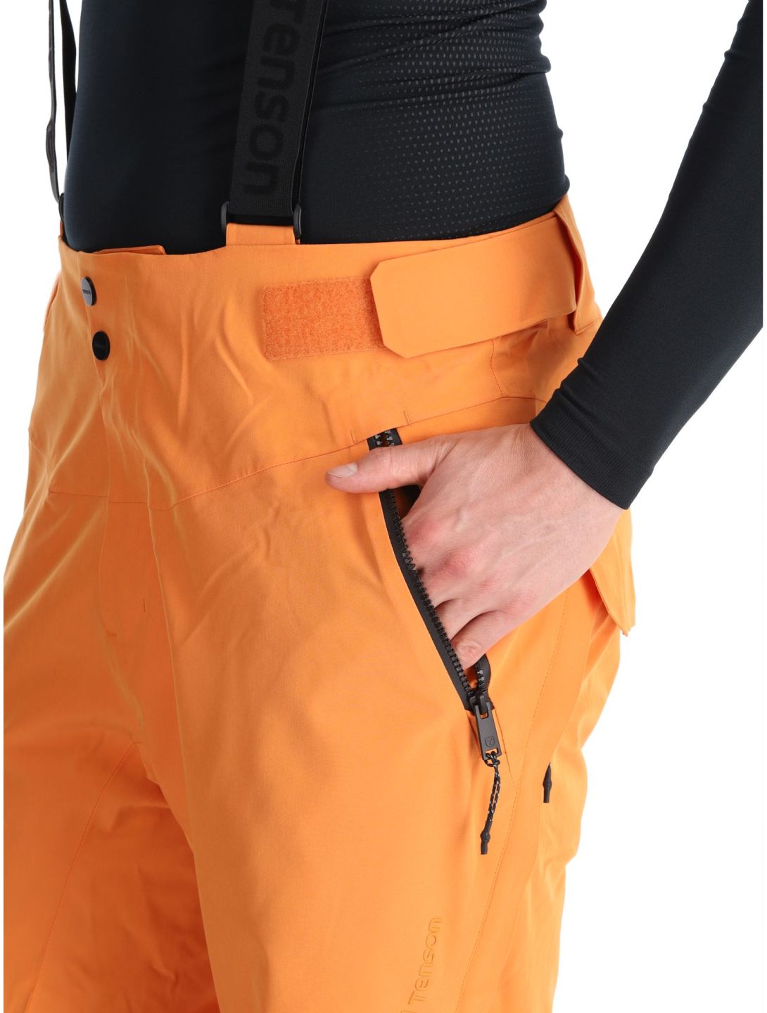 Tenson, Prime Pro pantalones de esquí hombres Dark Orange naranja 