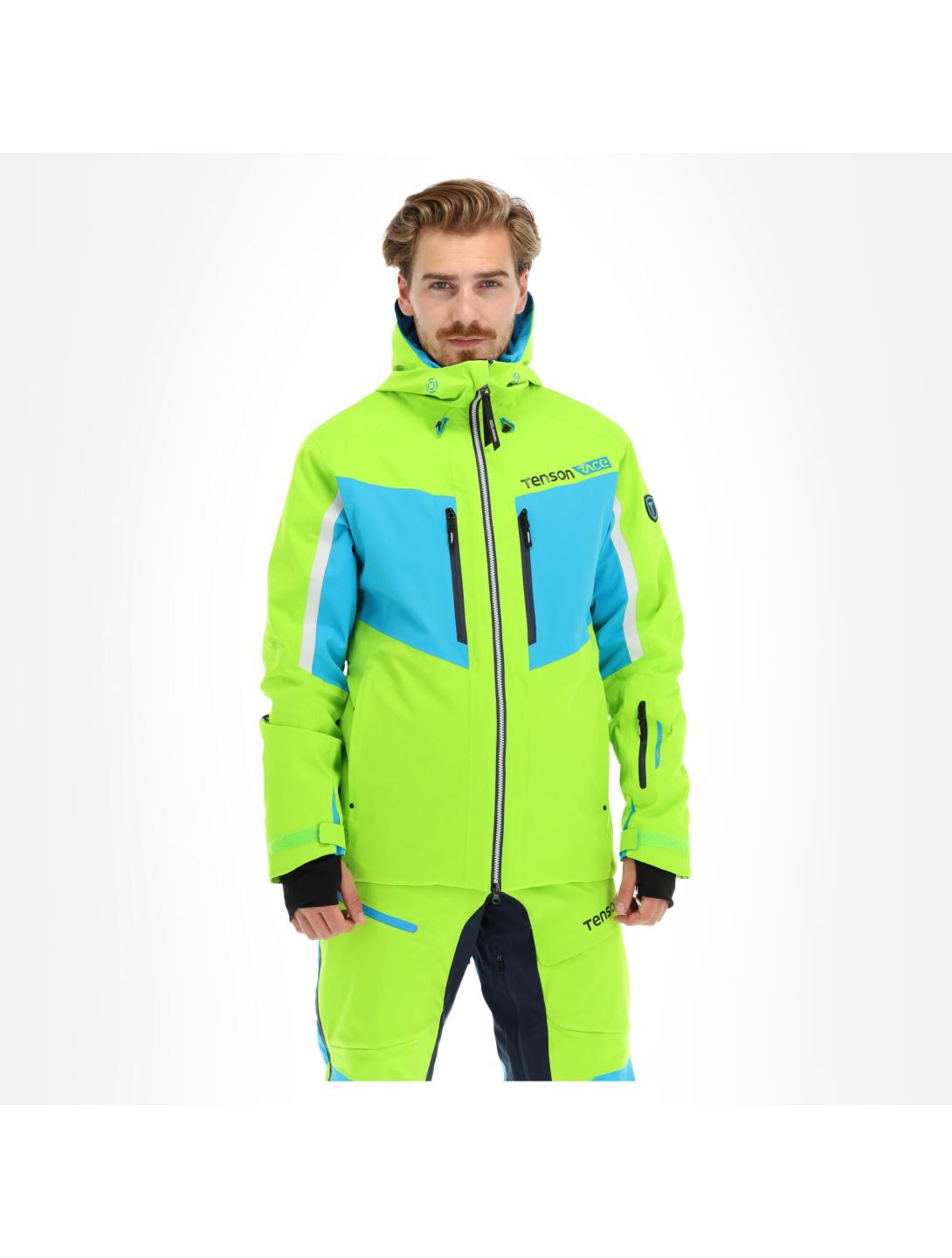 Tenson, Race chaqueta de esquí hombres verde 