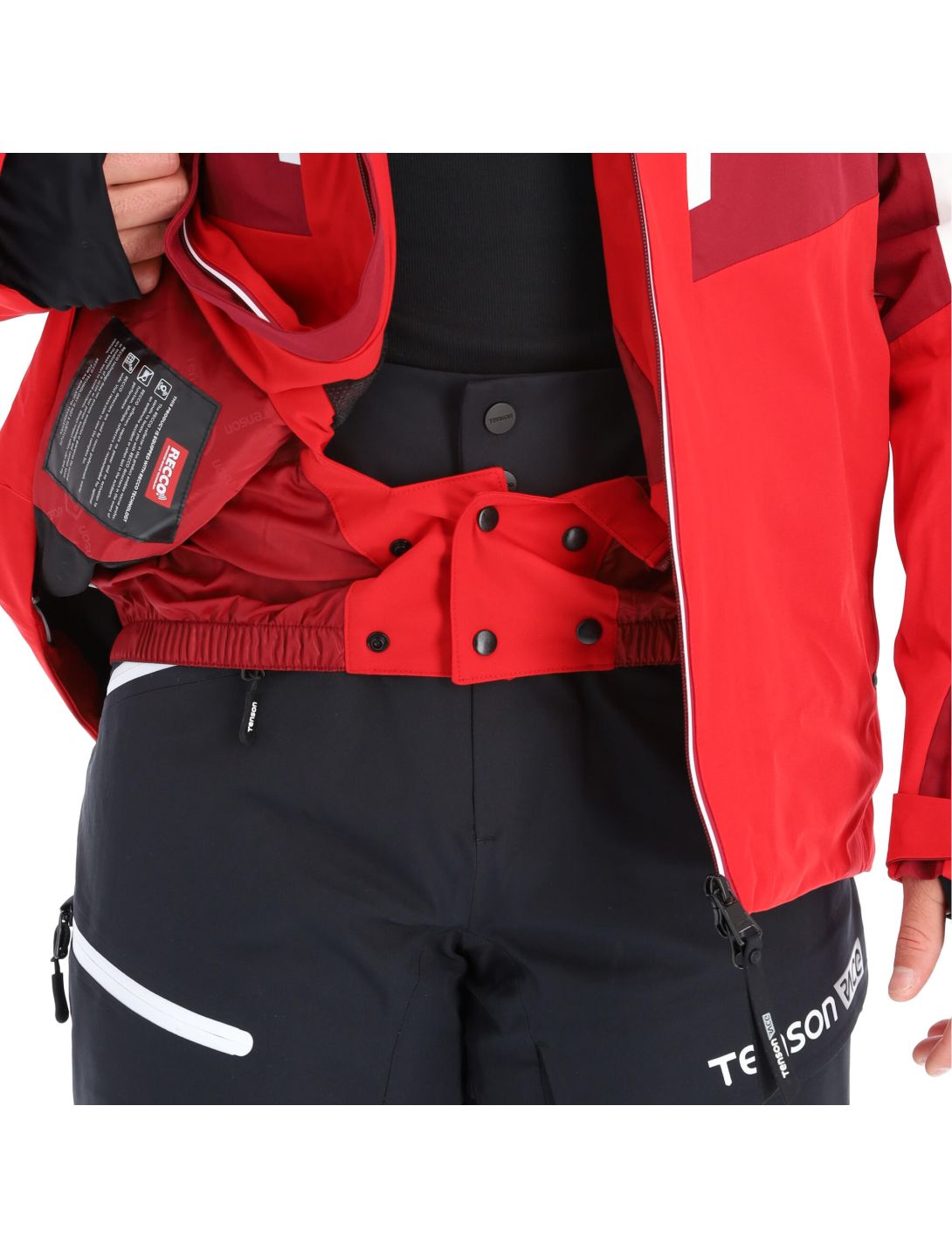 Tenson, Race chaqueta de esquí hombres rojo 