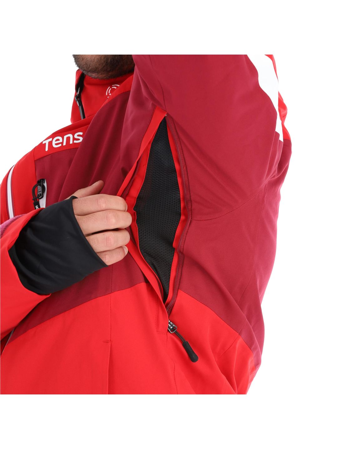 Tenson, Race chaqueta de esquí hombres rojo 