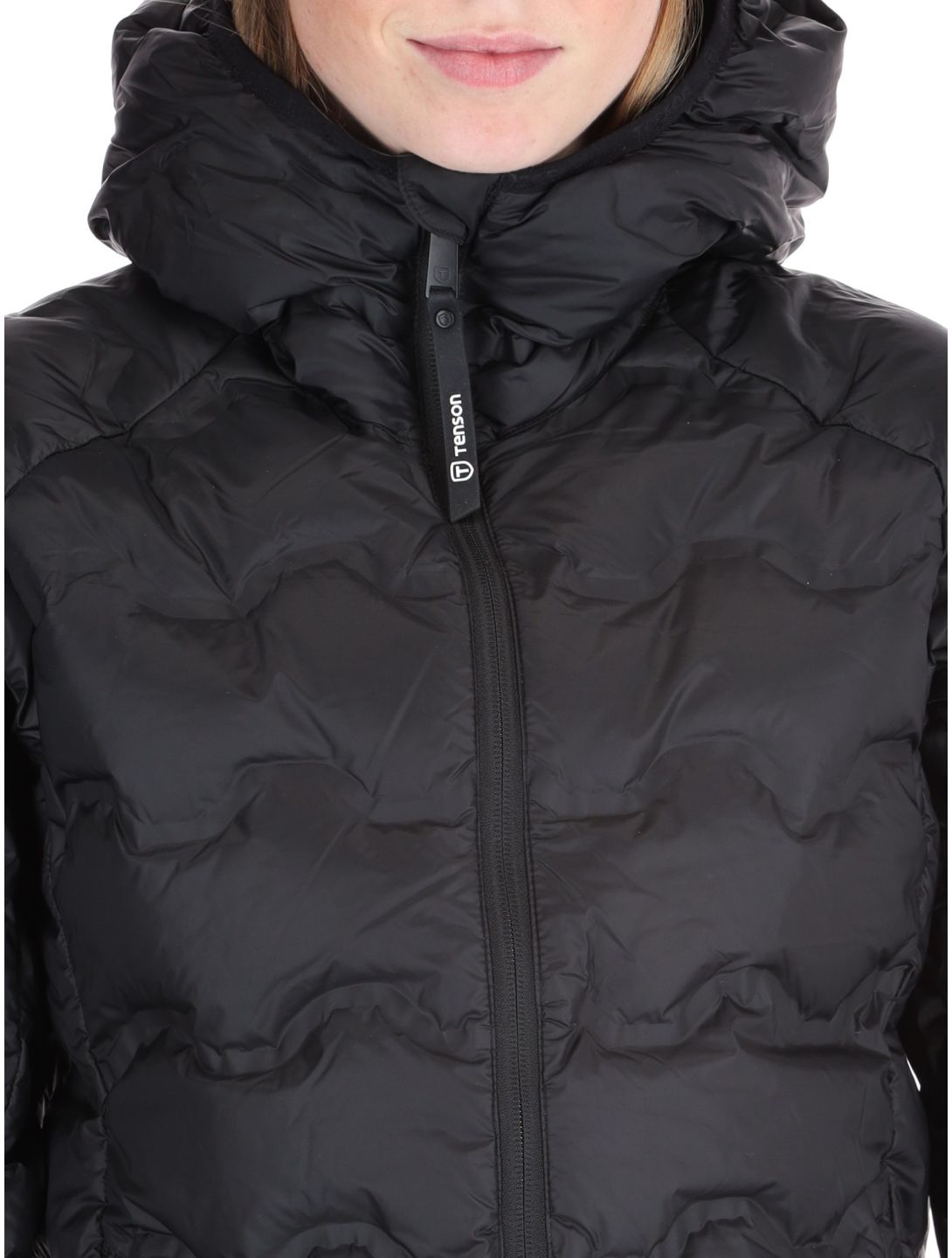 Tenson, Shibui Down chaqueta de plumas mujeres Black negro 