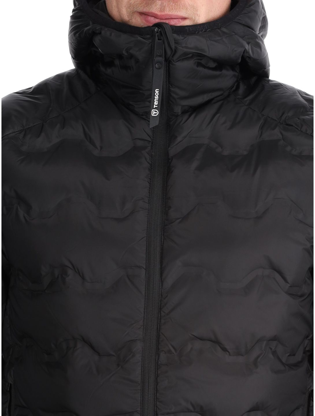 Tenson, Shibui Down chaqueta de plumas hombres Black negro 