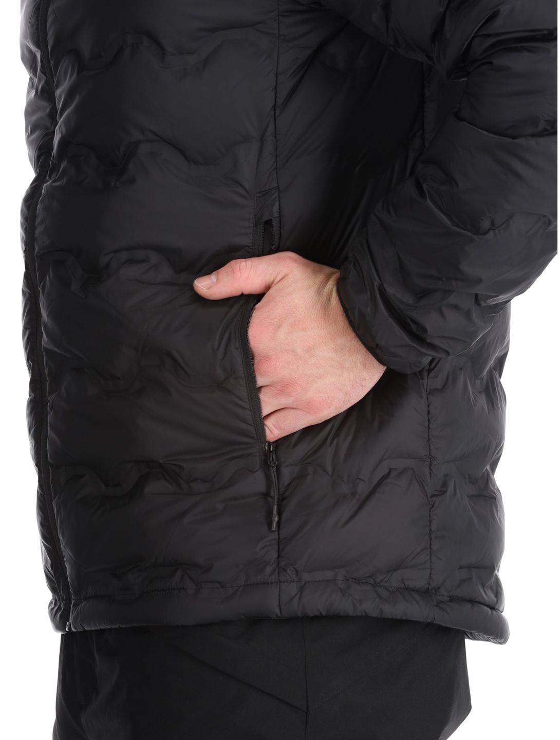 Tenson, Shibui Down chaqueta de plumas hombres Black negro 