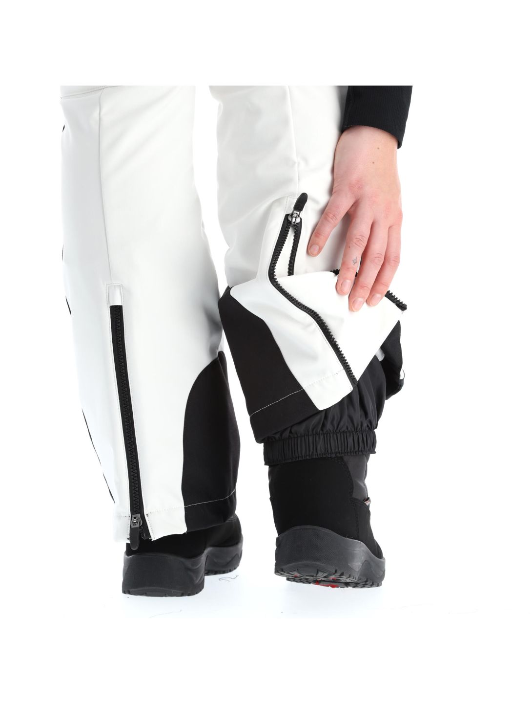 Tenson, Softshell Ski Pants pantalones de esquí softshell mujeres blanco 