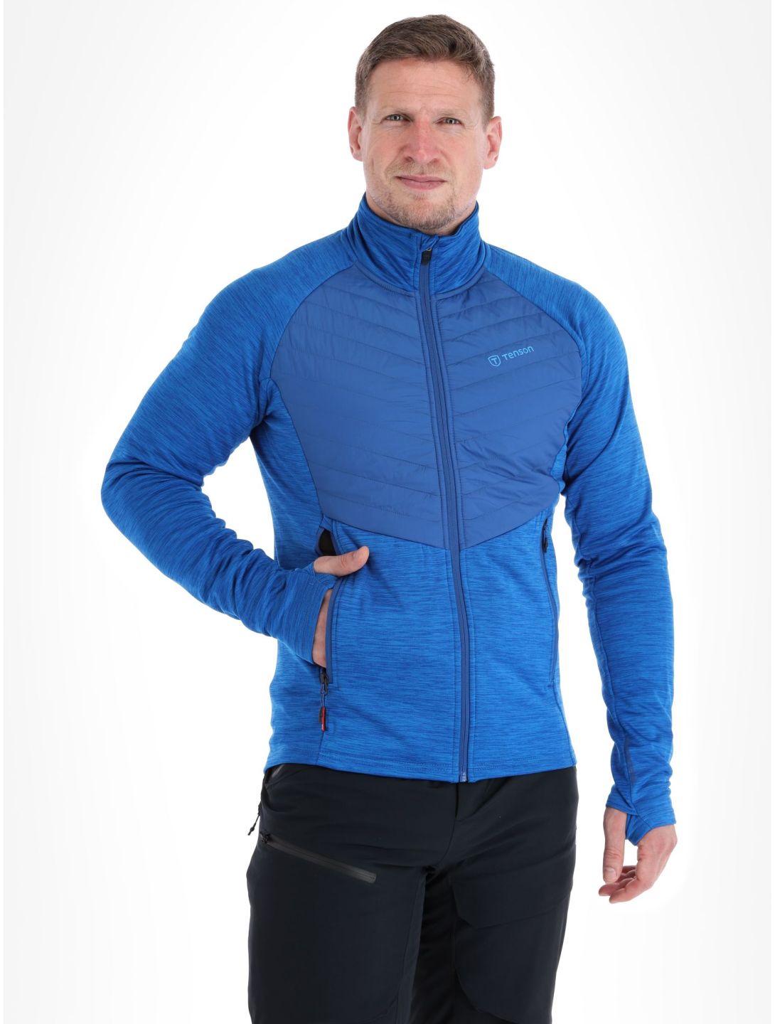 Tenson, Touring Midlayer chaleco hombres Cobalt Blue azul 