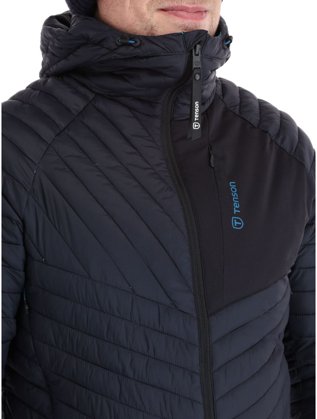 Tenson, Touring Puffer chaqueta de plumas hombres Antracithe gris 