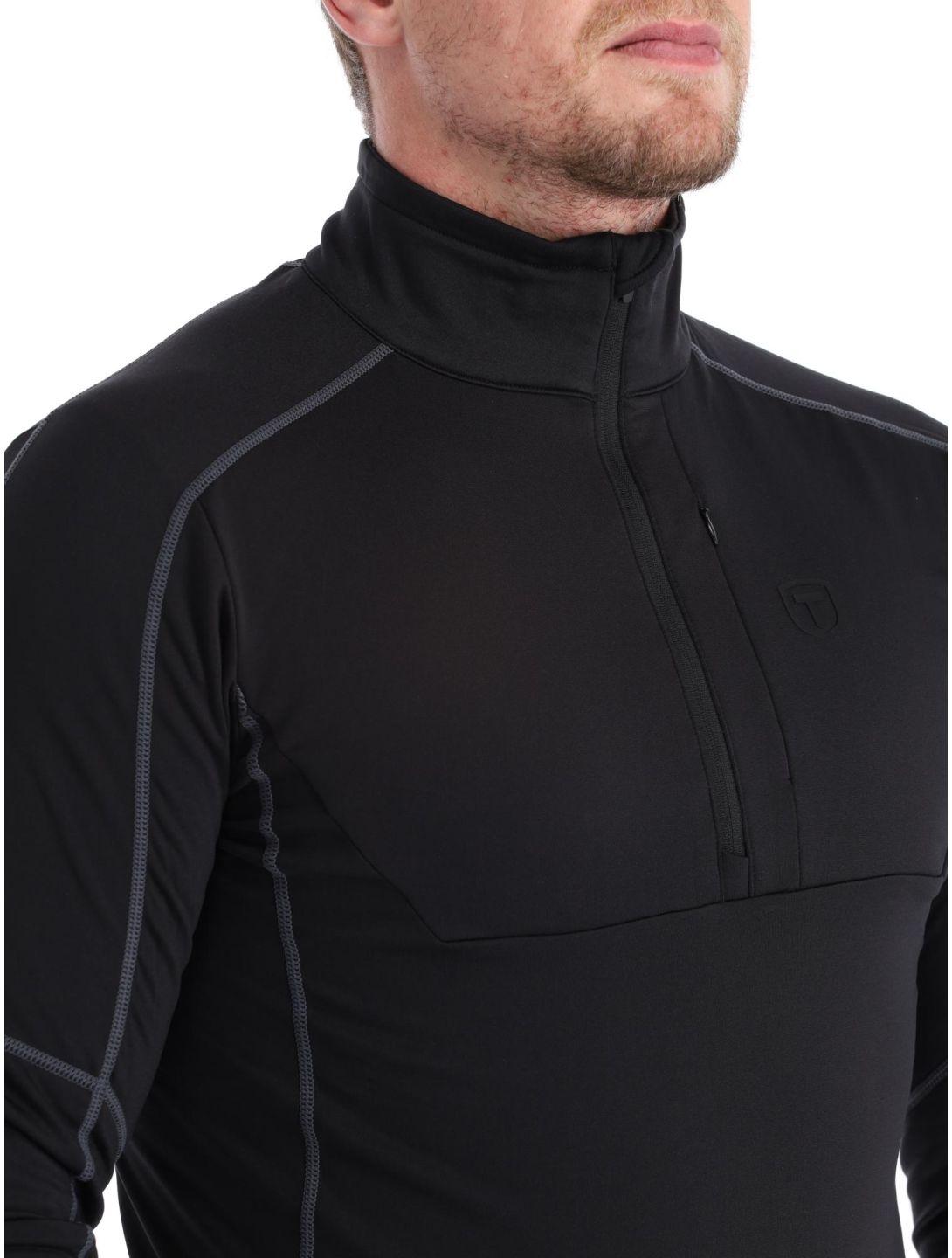 Tenson, TXlite Half Zip jersey hombres Black negro 