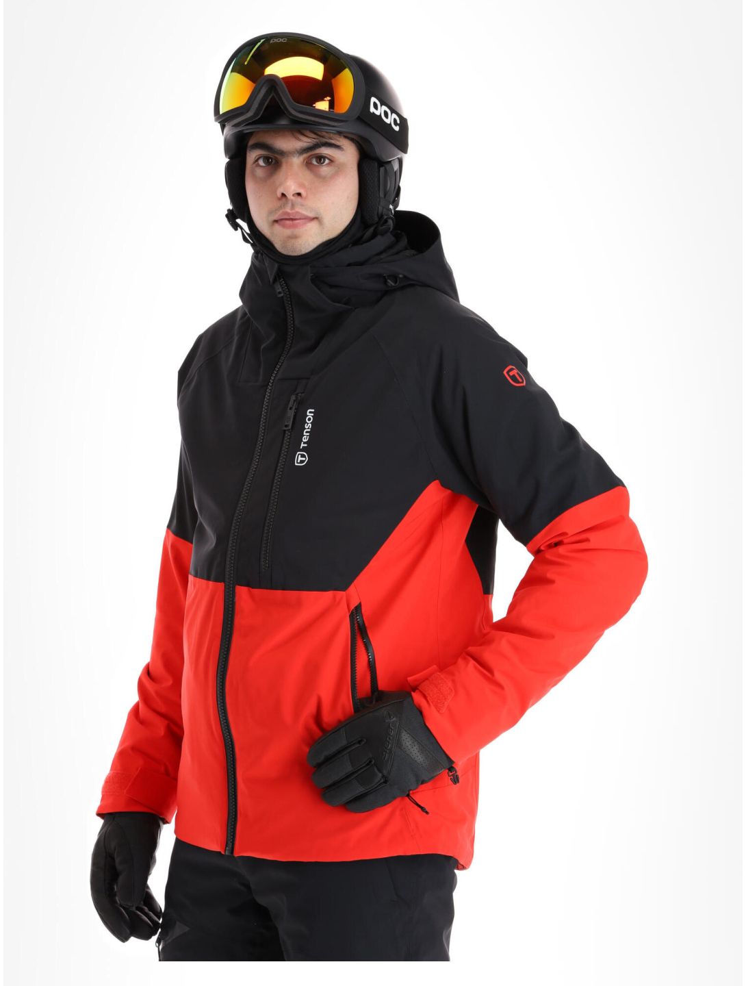 Tenson, Yoke MPC Extreme chaqueta de esquí hombres Fiery Red rojo 