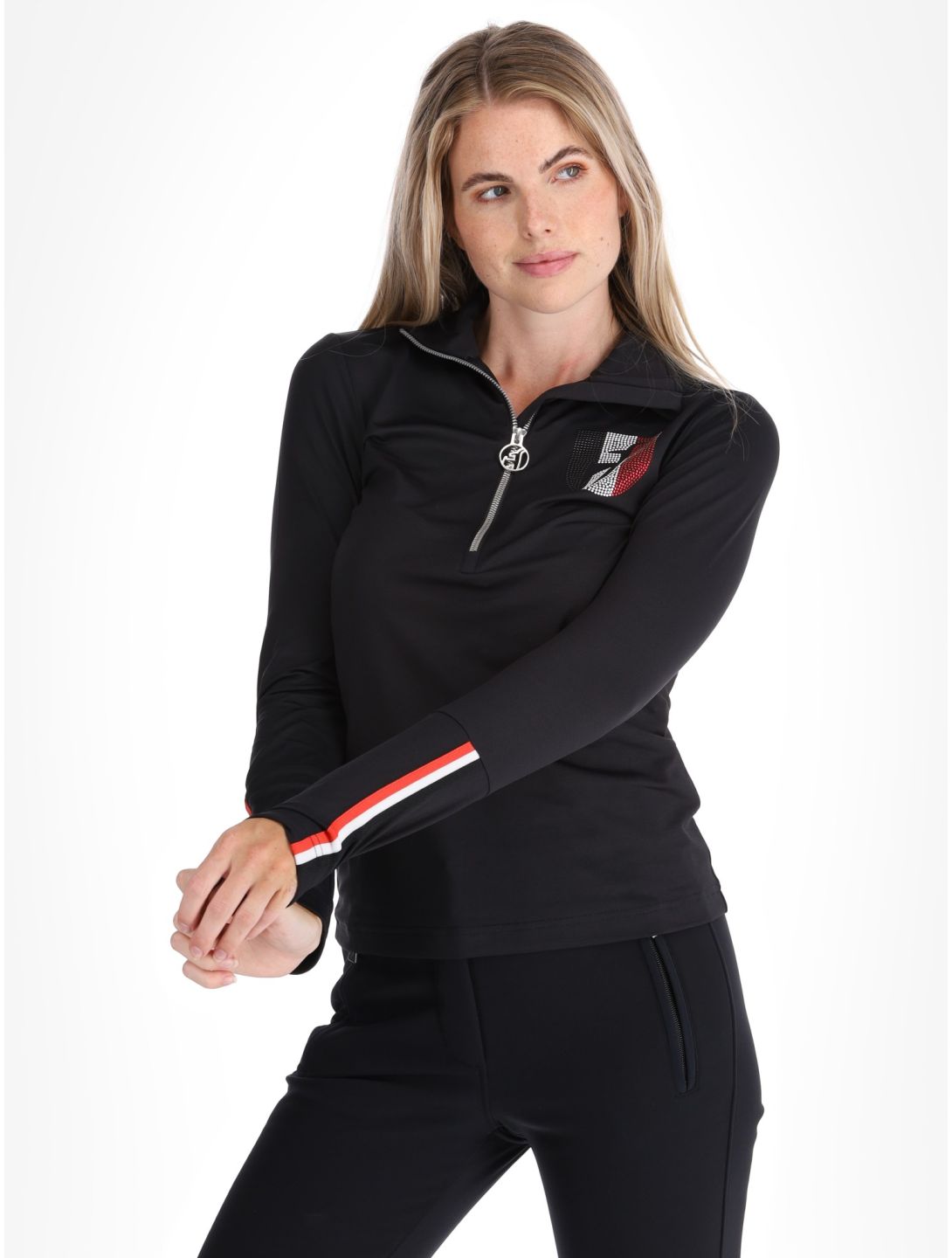 Toni Sailer, Aiumy jersey mujeres Black negro 