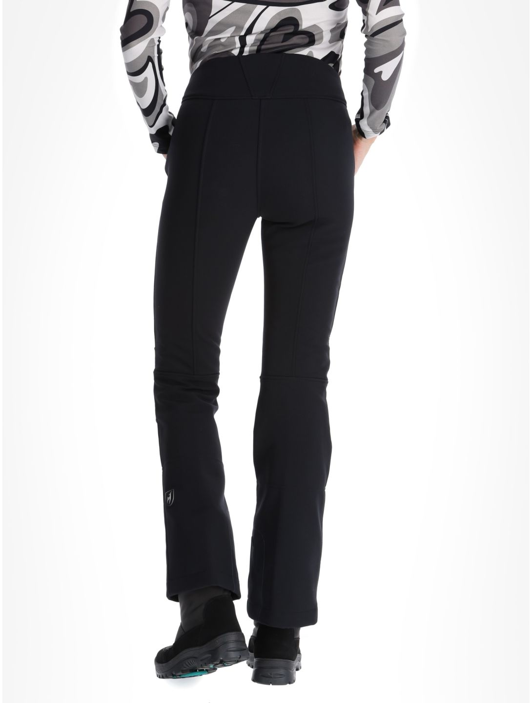 Toni Sailer, Pina pantalones de esquí softshell mujeres Black negro 