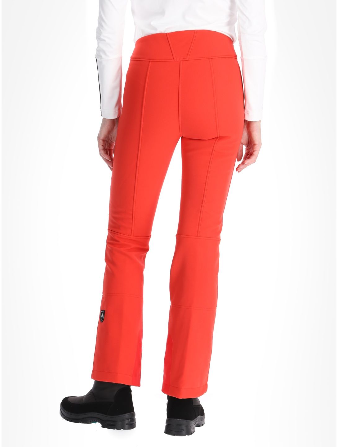 Toni Sailer, Pina pantalones de esquí softshell mujeres Pink Red rojo 