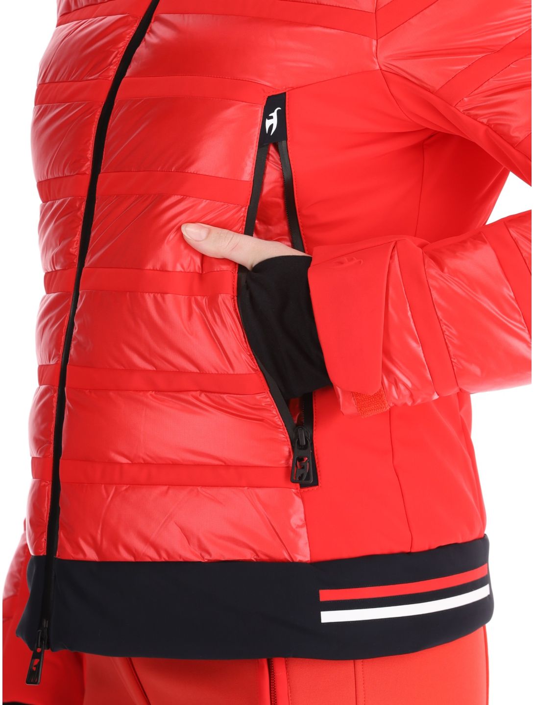 Toni Sailer, Rubie chaqueta de esquí mujeres Pink Red rojo 