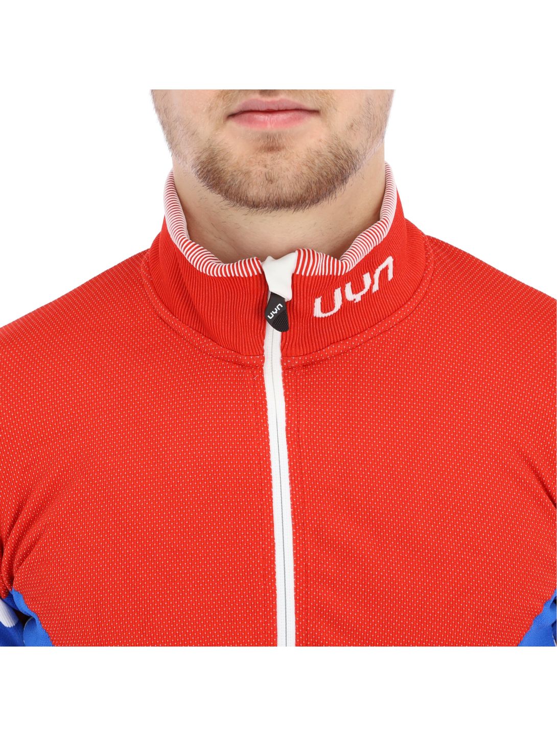 Unleash your Nature, Natyon Norway Ow Knitted 2Nd Layer Full Zip chaleco hombres rojo 