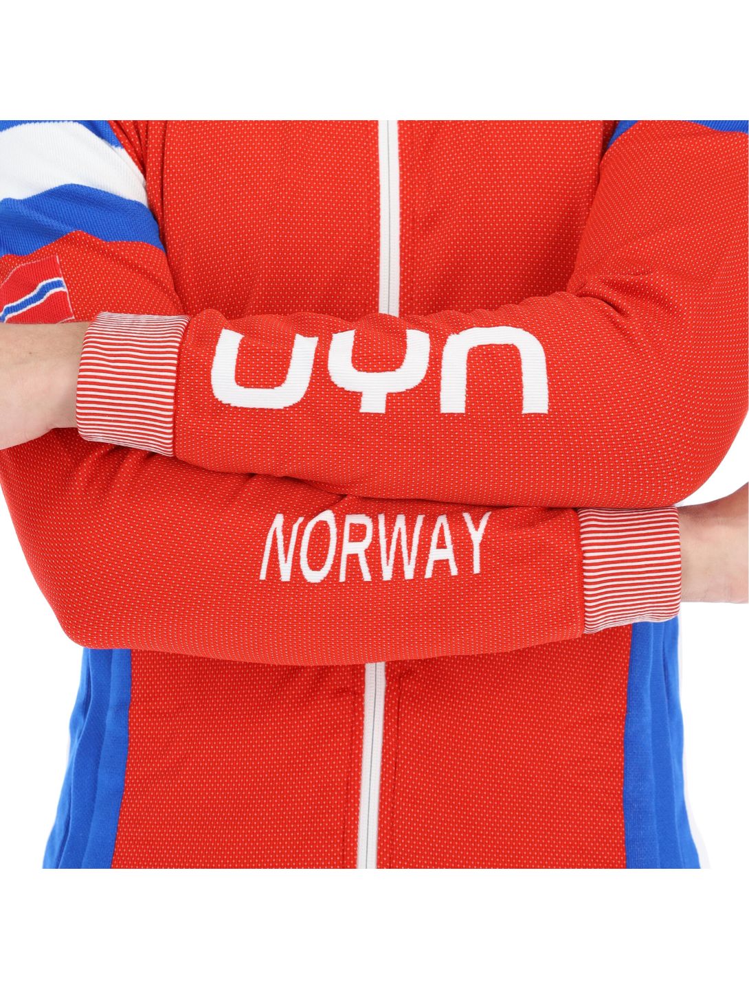 Unleash your Nature, Natyon Norway Ow Knitted 2Nd Layer Full Zip chaleco hombres rojo 