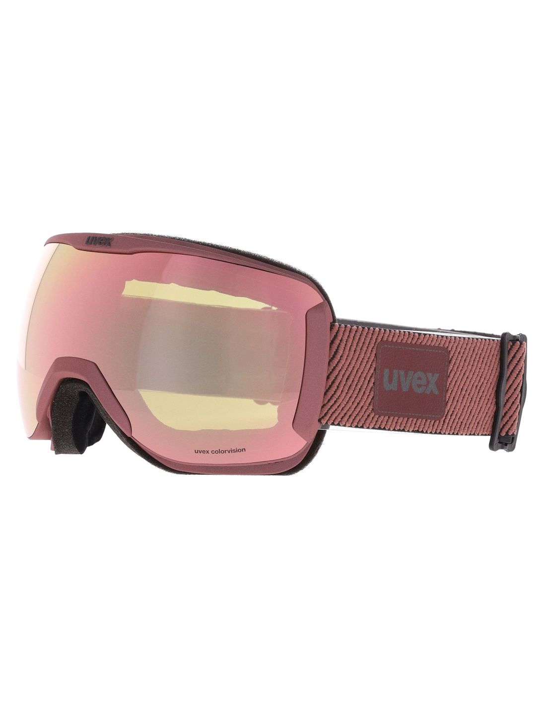 Uvex, Downhill 2100 CV S2 Planet gafas de esquí unisex Antique Rose Matt/ Mirror Rose rosa 