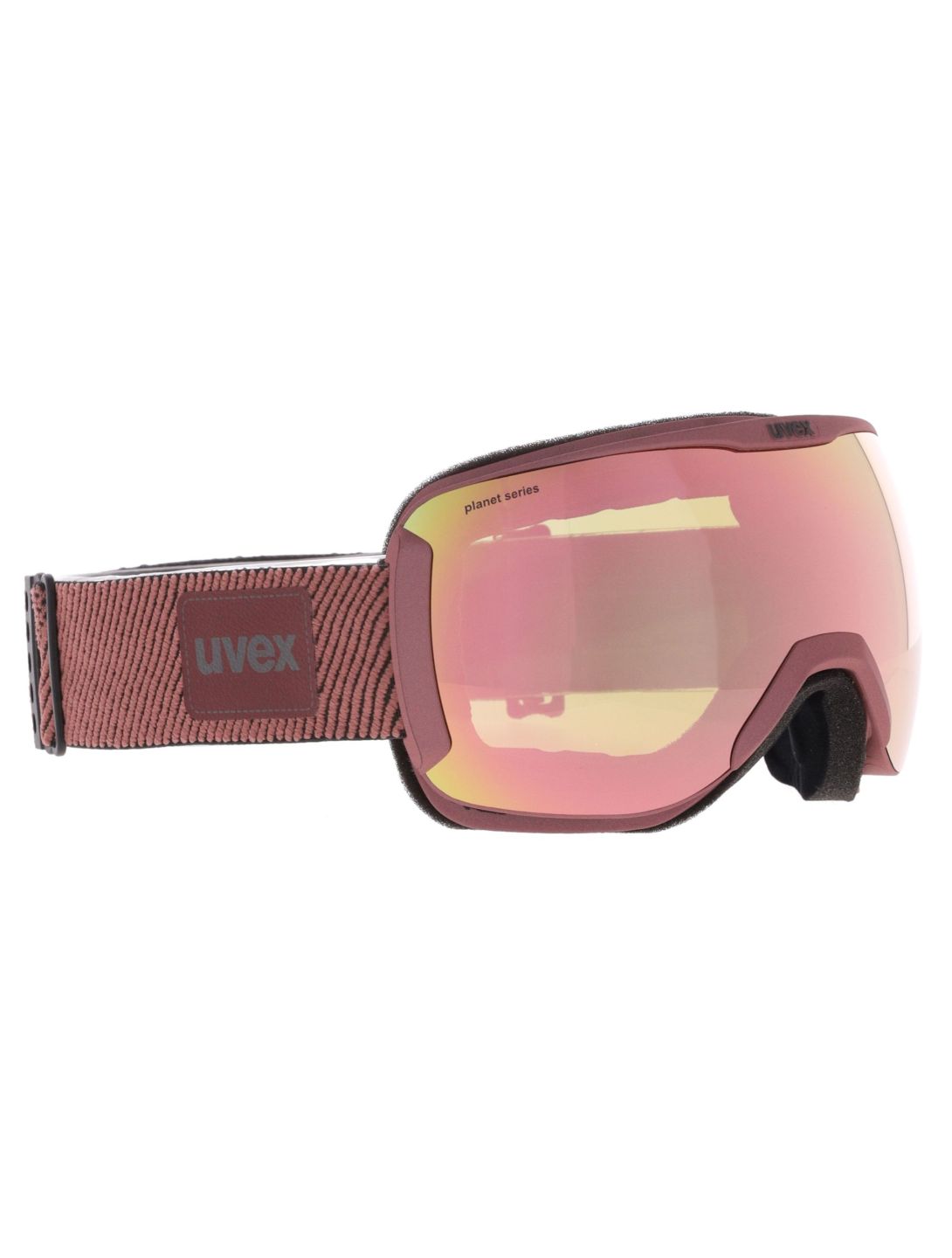 Uvex, Downhill 2100 CV S2 Planet gafas de esquí unisex Antique Rose Matt/ Mirror Rose rosa 