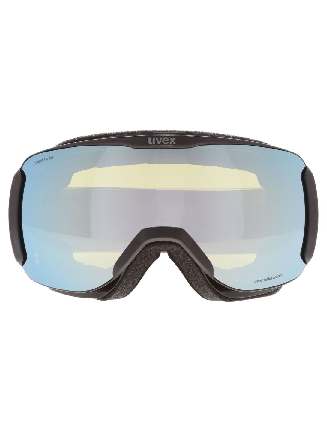 Uvex, Downhill 2100 CV S2 Planet gafas de esquí unisex Black Shiny / Mirror White negro 