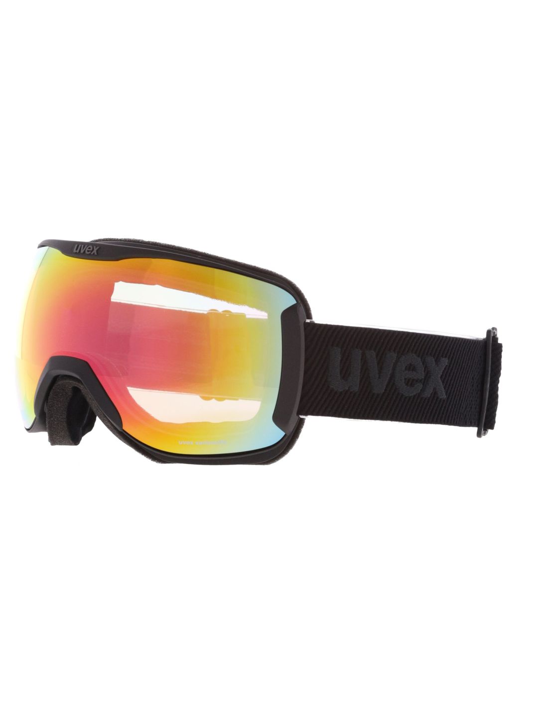 Uvex, Downhill 2100 V S1-3 gafas de esquí unisex Black Matt / Mirror Rainbow negro 