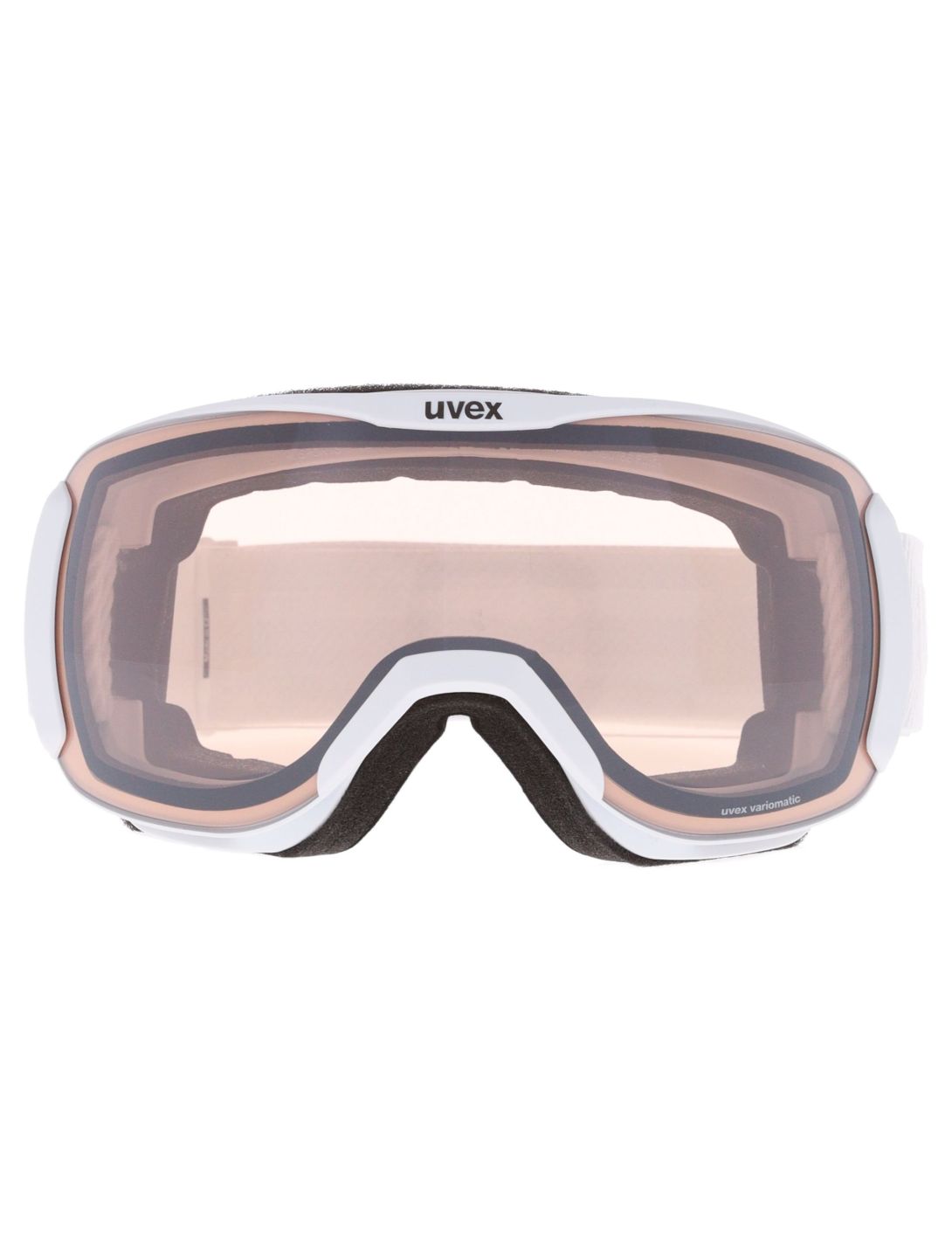 Uvex, Downhill 2100 V S1-3 gafas de esquí unisex White Matt / Mirror Silver blanco 