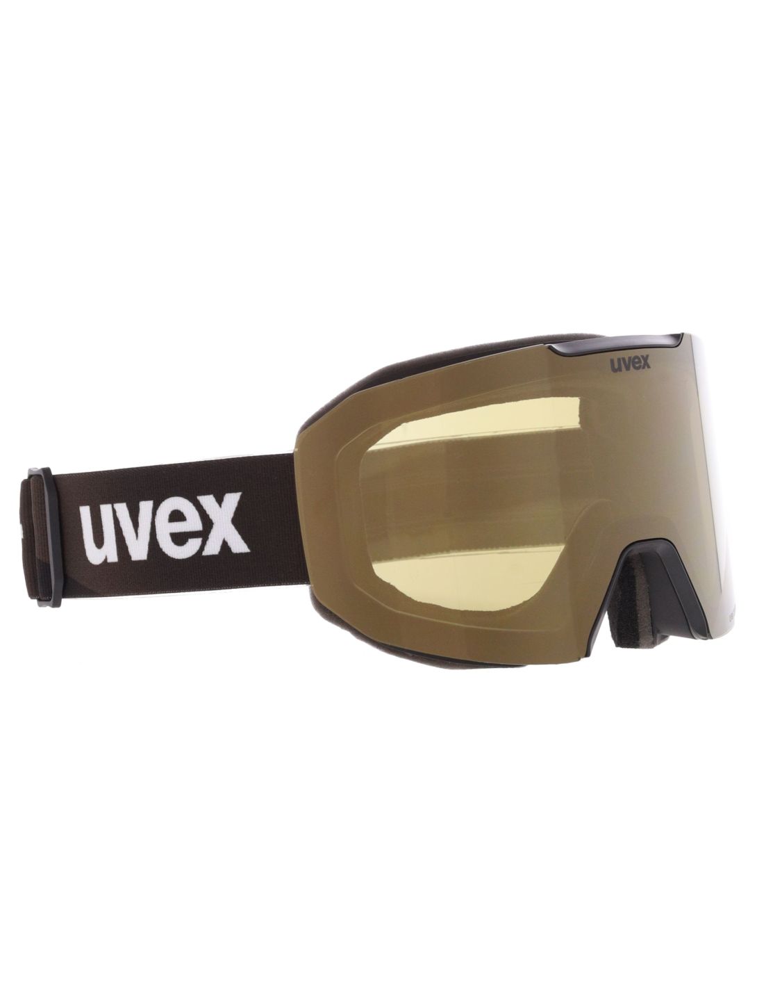 Uvex, Evidnt Attract Cv Dl/fm gafas de esquí unisex Black Matt / Mirror Copper marrón, negro 