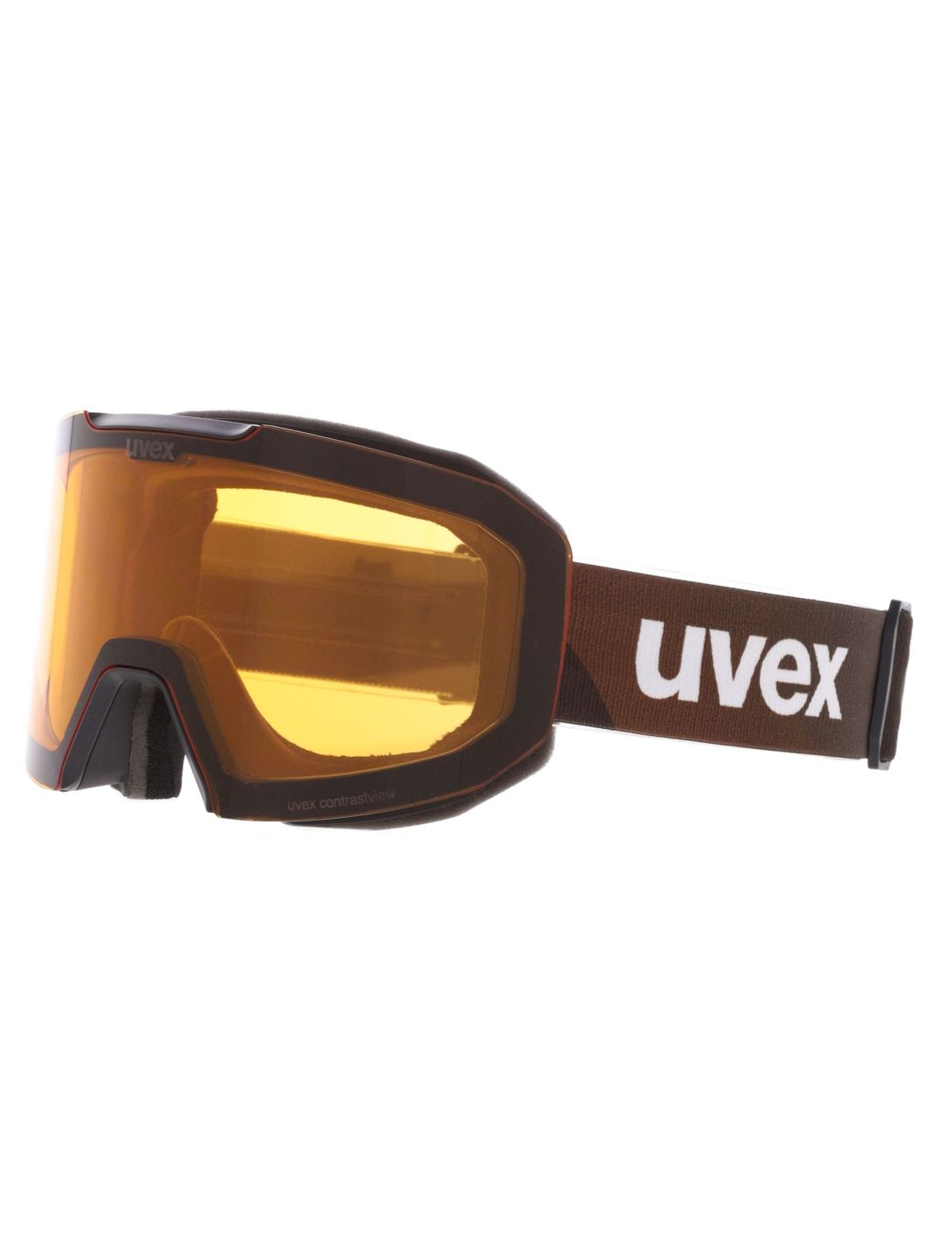 Uvex, Evidnt Attract Cv Dl/fm gafas de esquí unisex Black Matt / Mirror Copper marrón, negro 