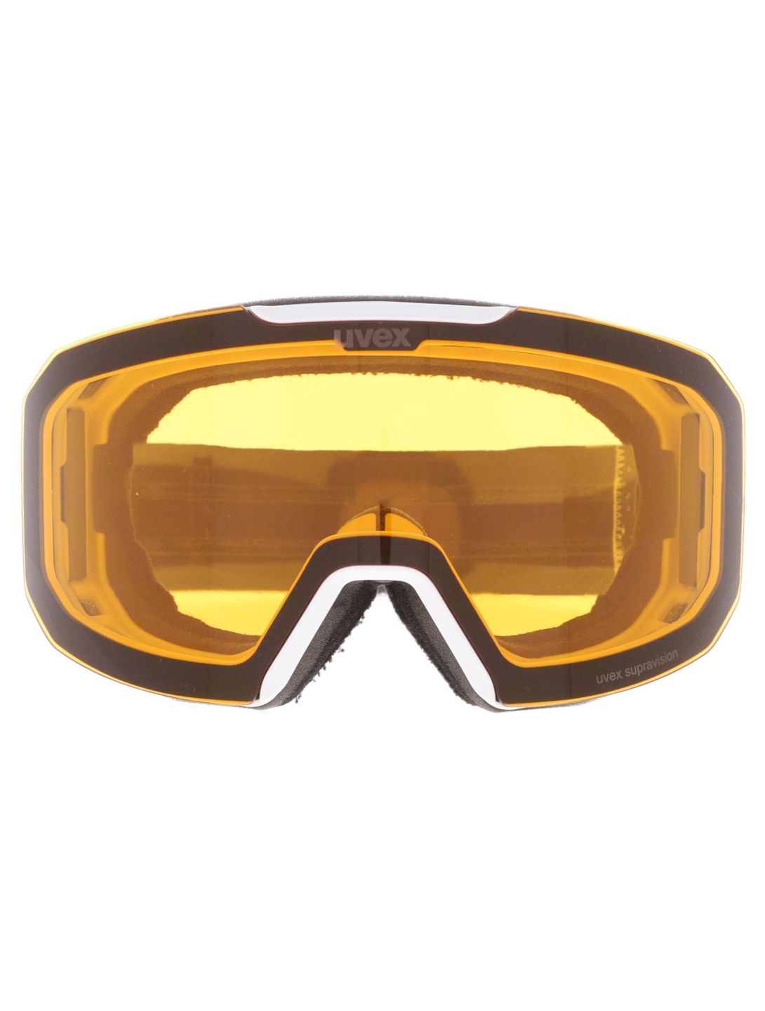 Uvex, Evidnt Attract Cv Dl/fm gafas de esquí unisex White / Silver / Yellow amarillo, blanco, Zilver 