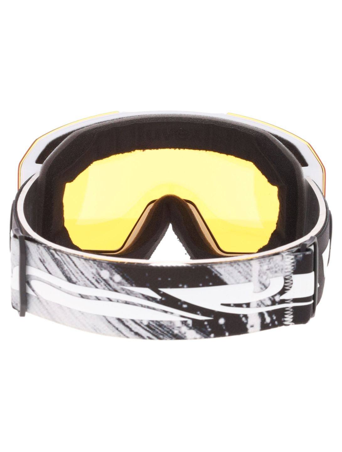 Uvex, Evidnt Attract Cv Dl/fm gafas de esquí unisex White / Silver / Yellow amarillo, blanco, Zilver 