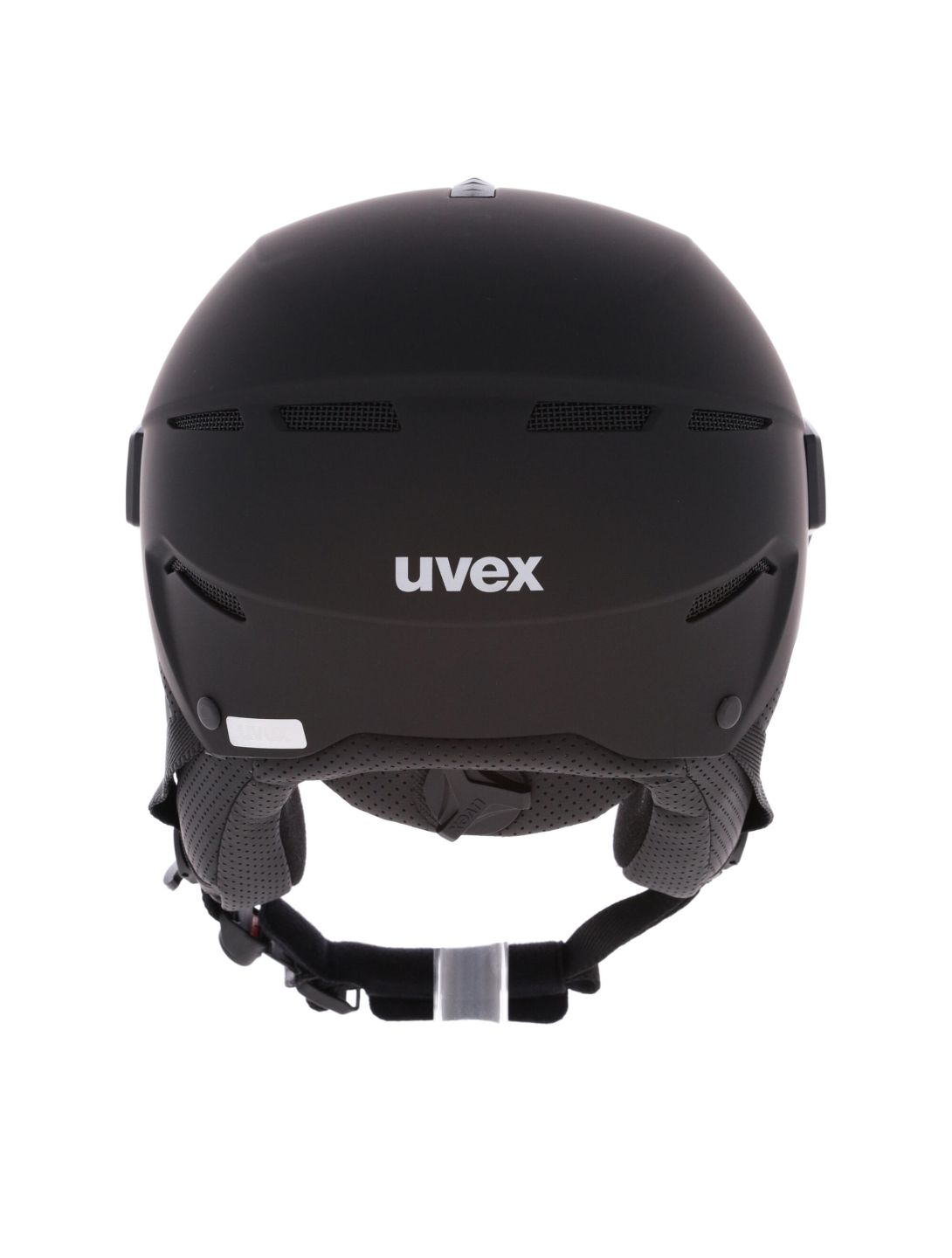 Uvex, Instinct Visor casco con visera unisex Black Matt / Mirror Silver negro 