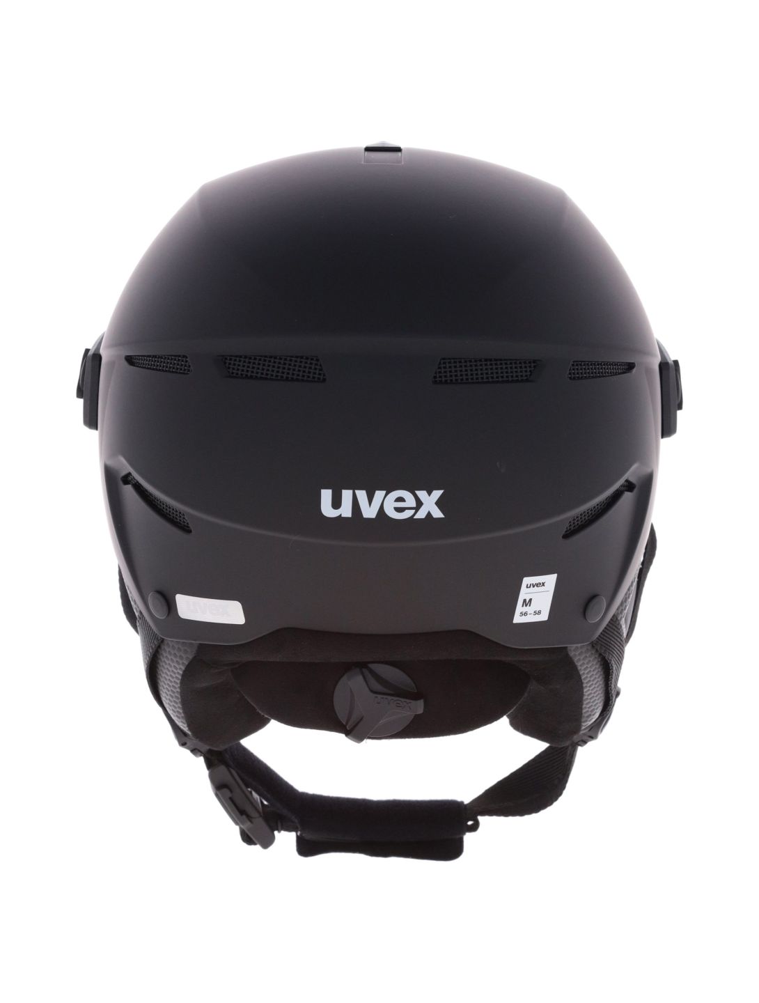 Uvex, Instinct Visor Pro V casco con visera unisex Black Matt / Silver negro 