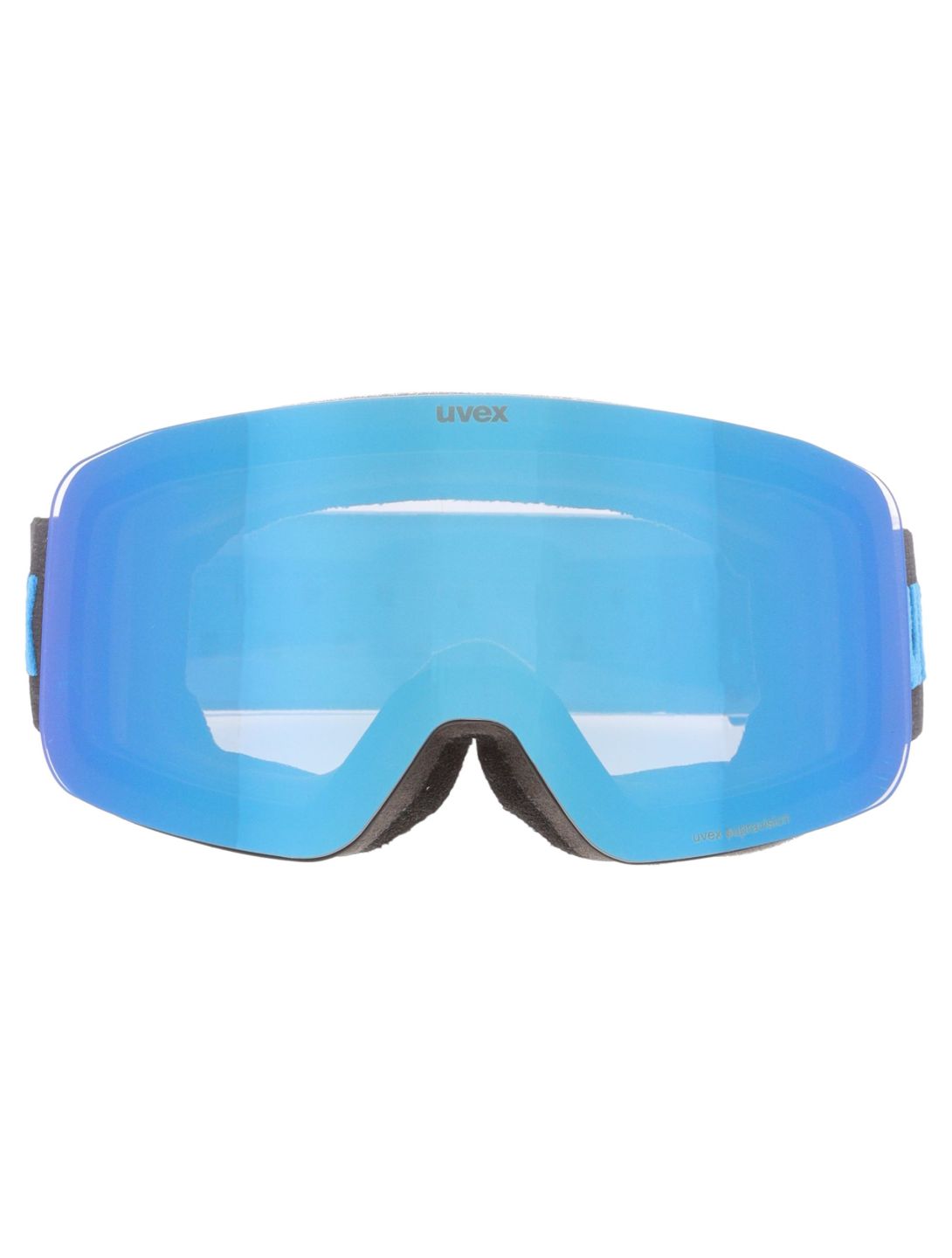 Uvex, Pwdr FM gafas de esquí niños Black Matt / Mirror Blue azul, negro 